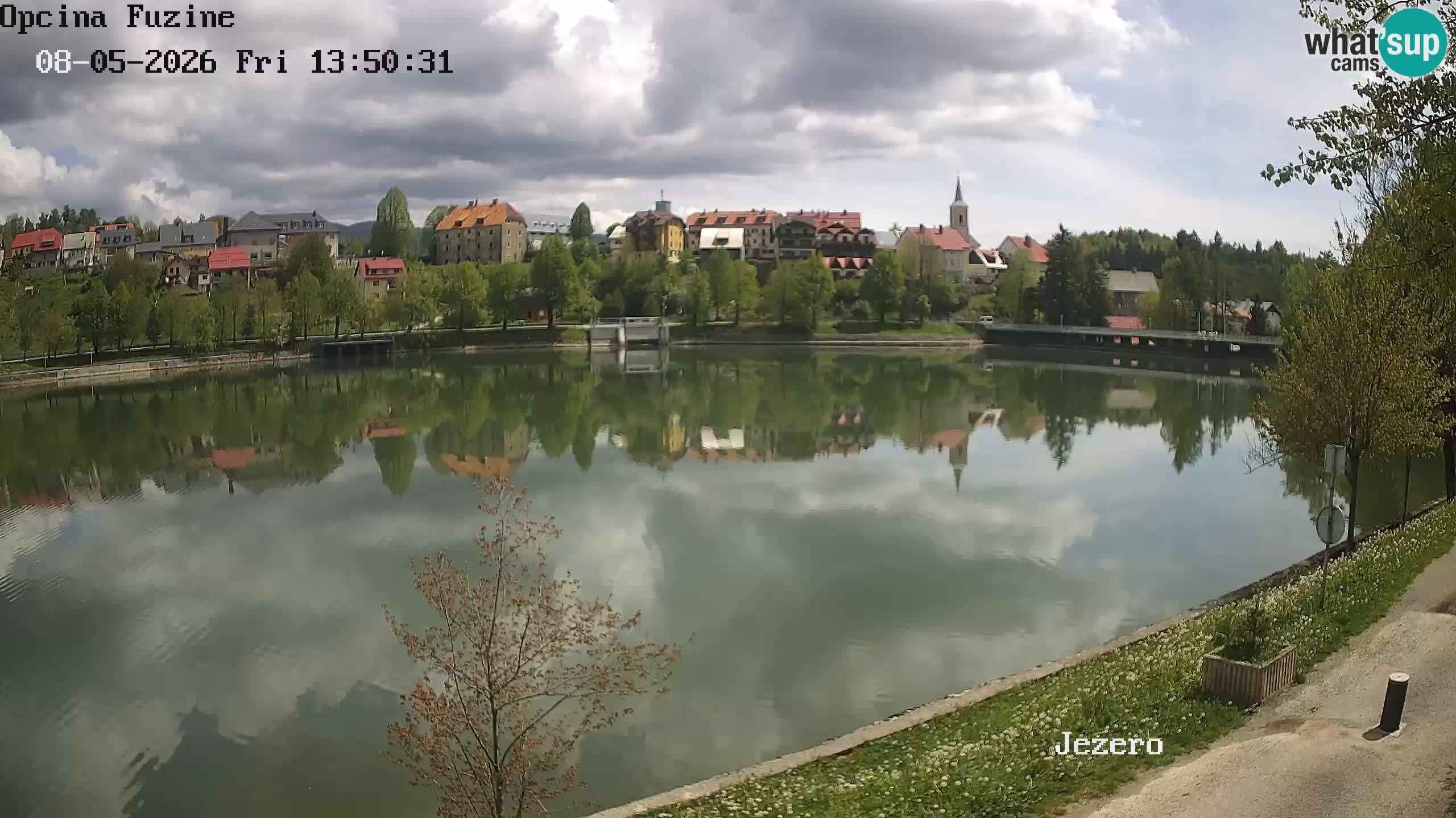 Kamera v živo Bajersko Jezero Fužine