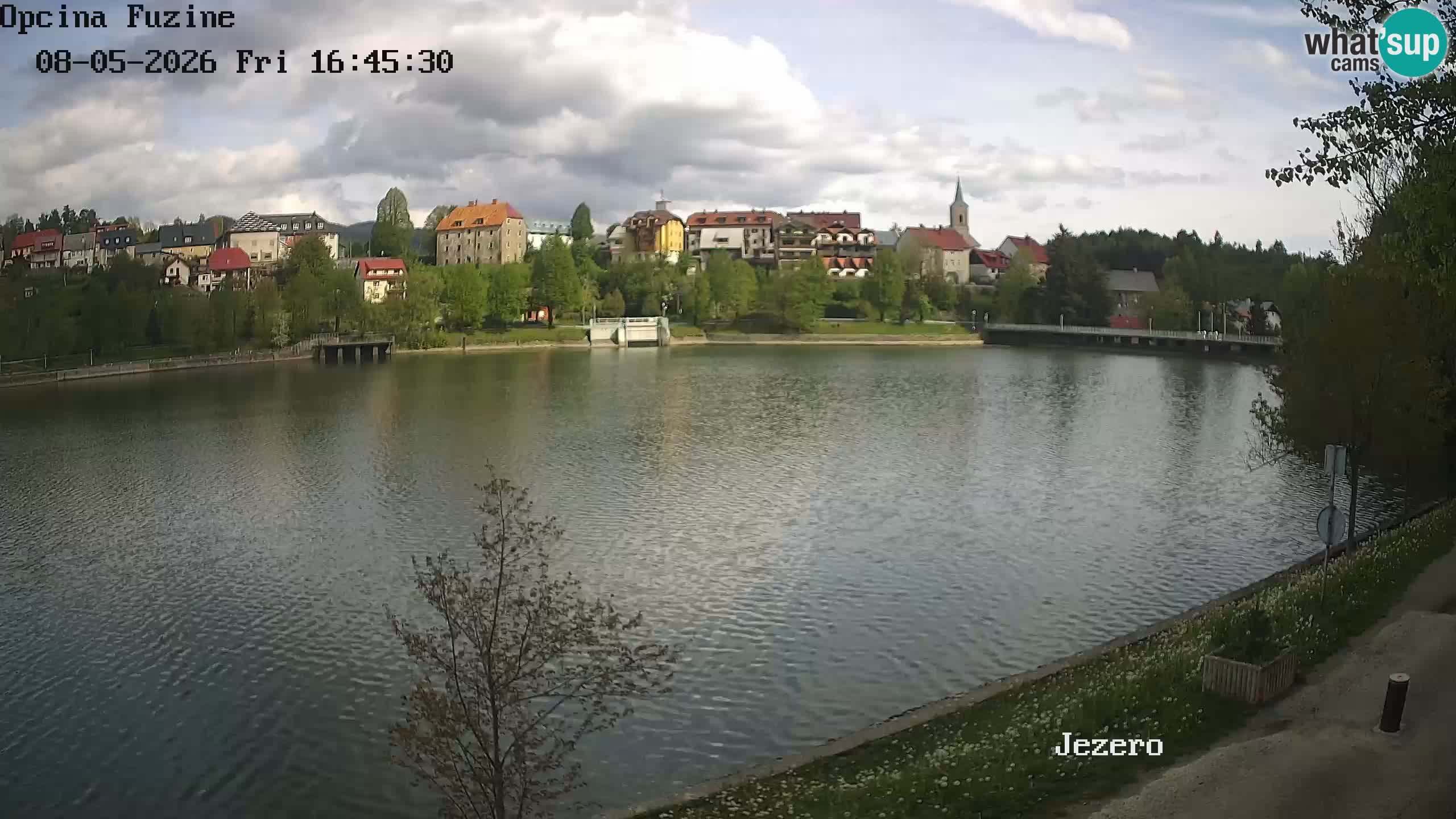 Bajersko Jezero camera en vivo lago Bajer Fužine