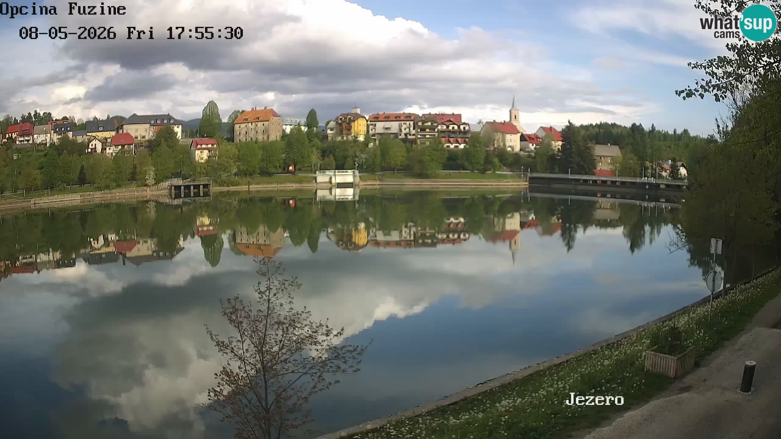 Bajersko Jezero camera en vivo lago Bajer Fužine