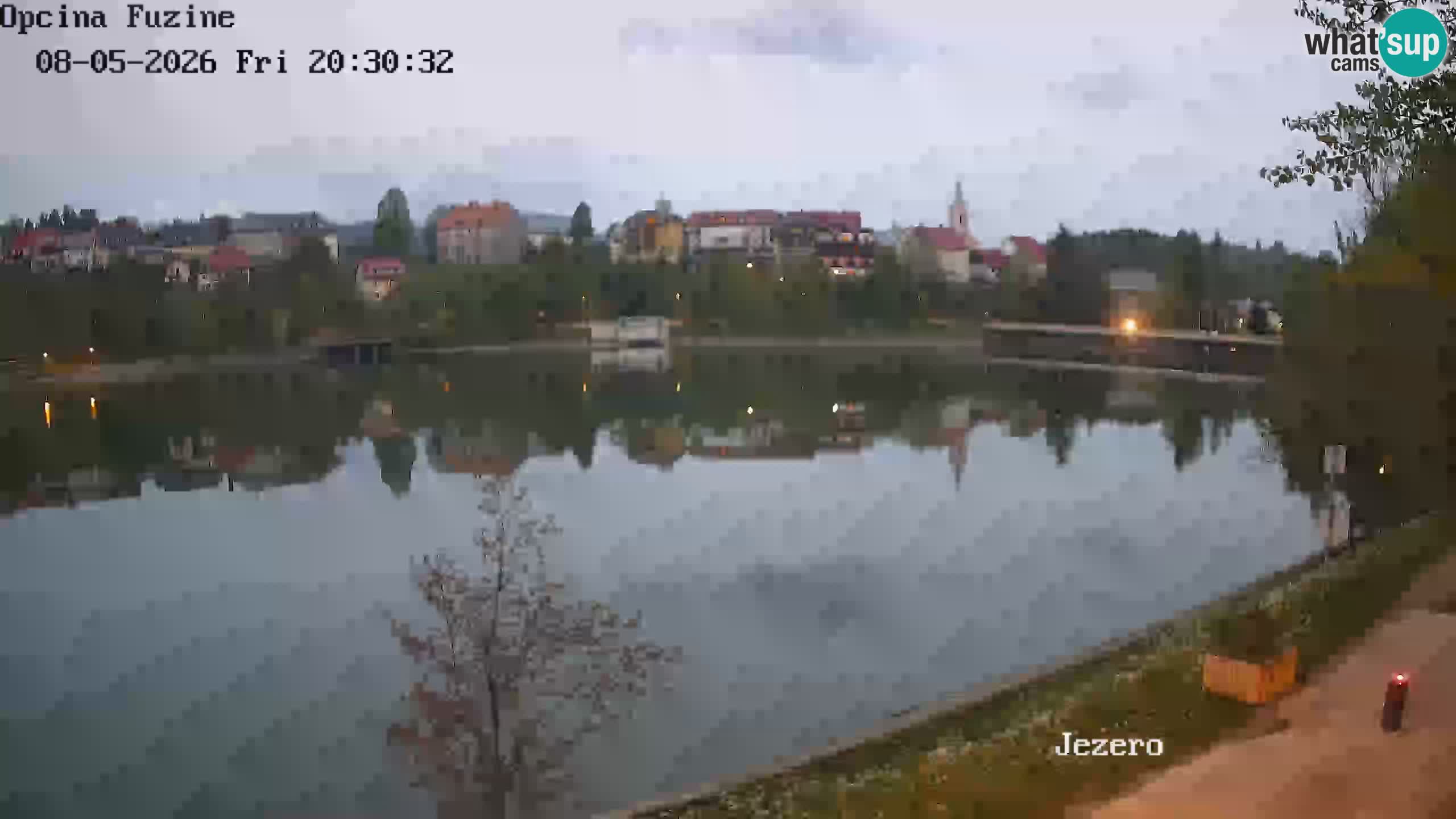 Bajersko Jezero camera en vivo lago Bajer Fužine