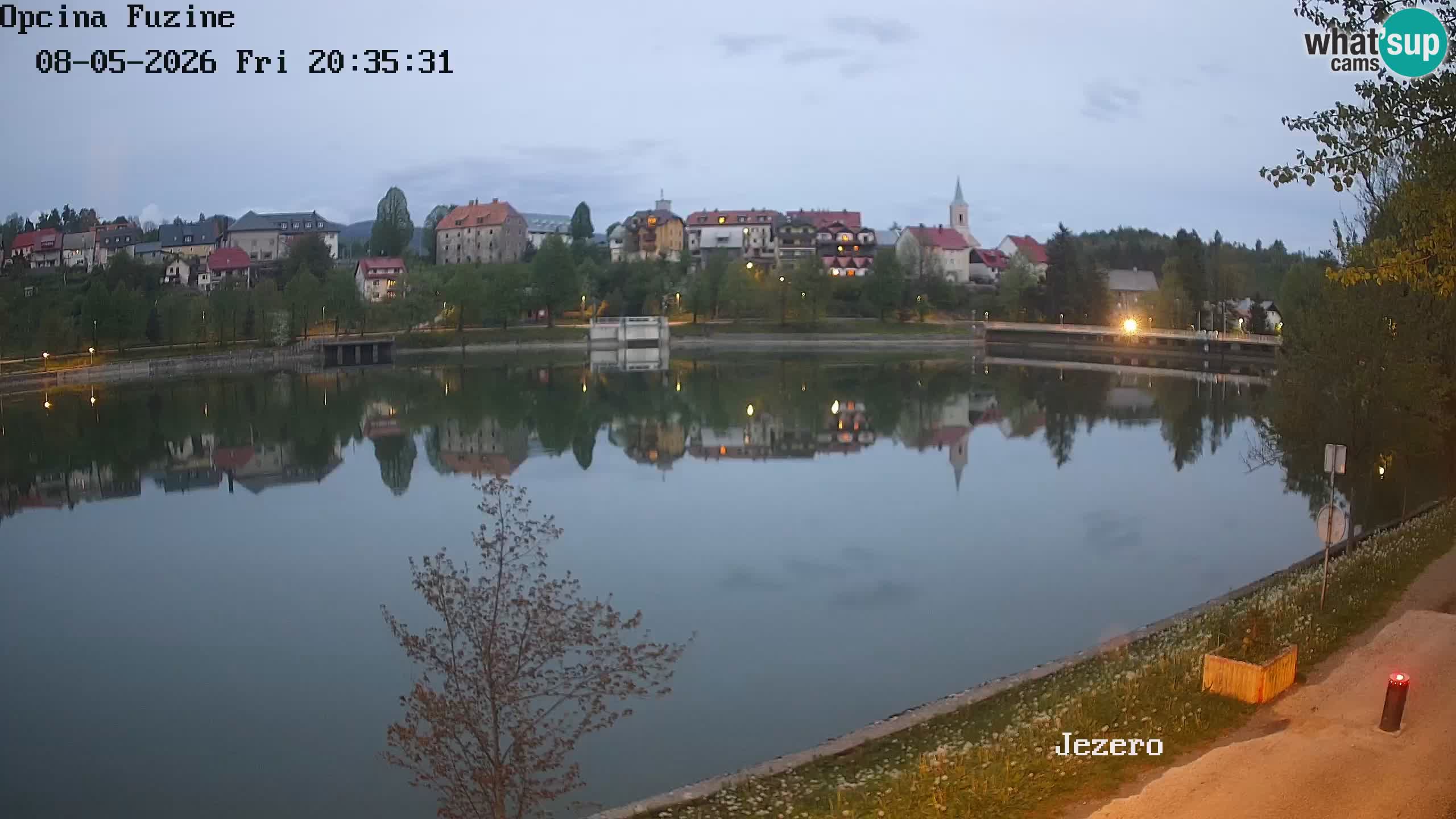 Lago Bajer livecam Bajersko Jezero Fužine