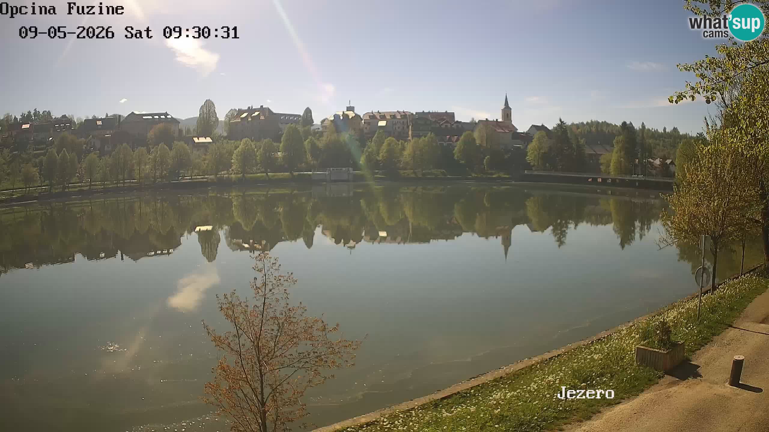 Bajersko Jezero camera en vivo lago Bajer Fužine