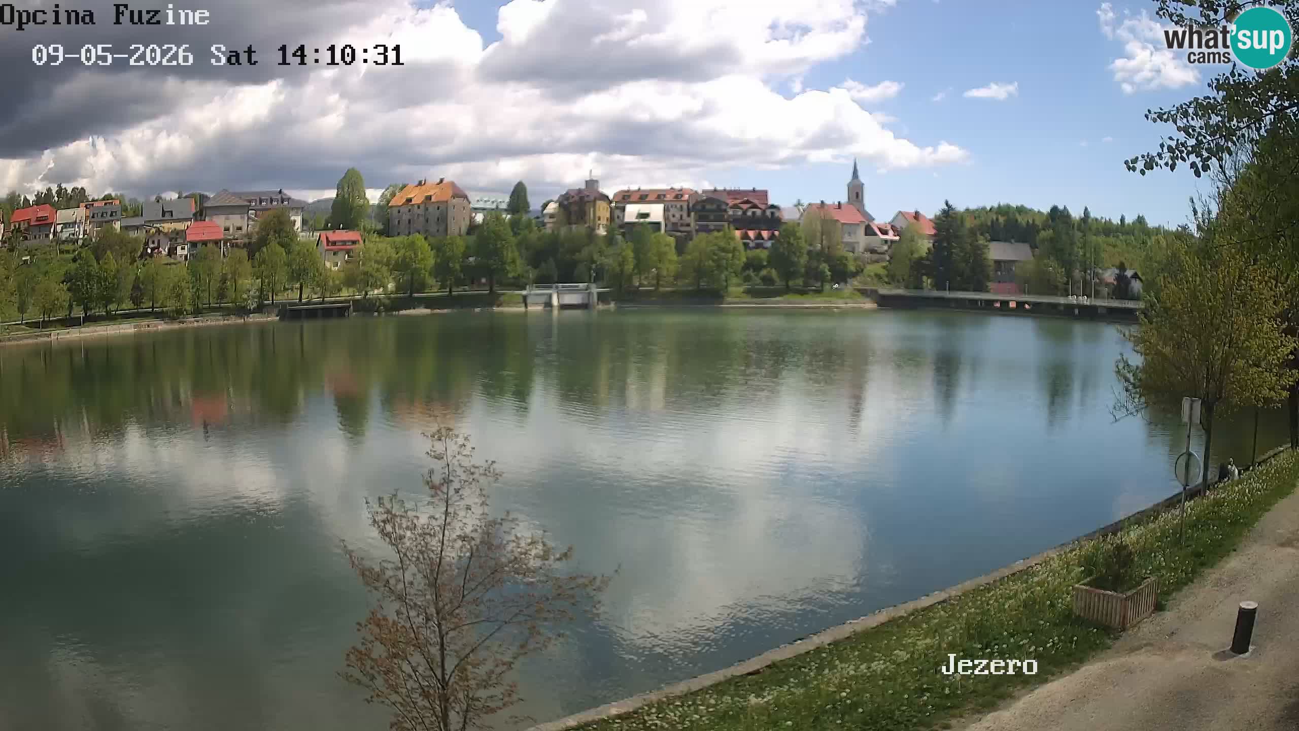 Bajersko Jezero camera en vivo lago Bajer Fužine