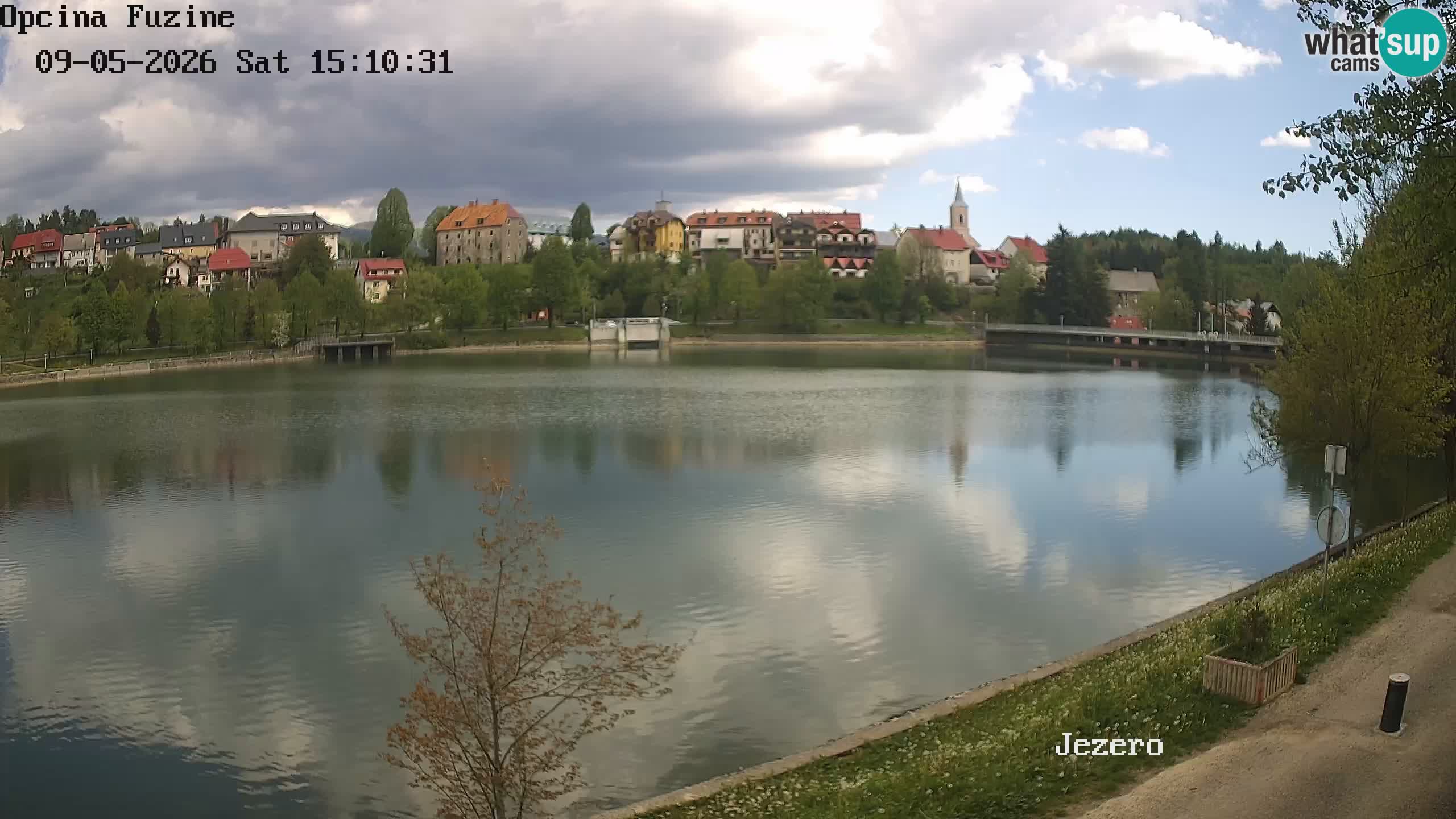Bajersko Jezero camera en vivo lago Bajer Fužine