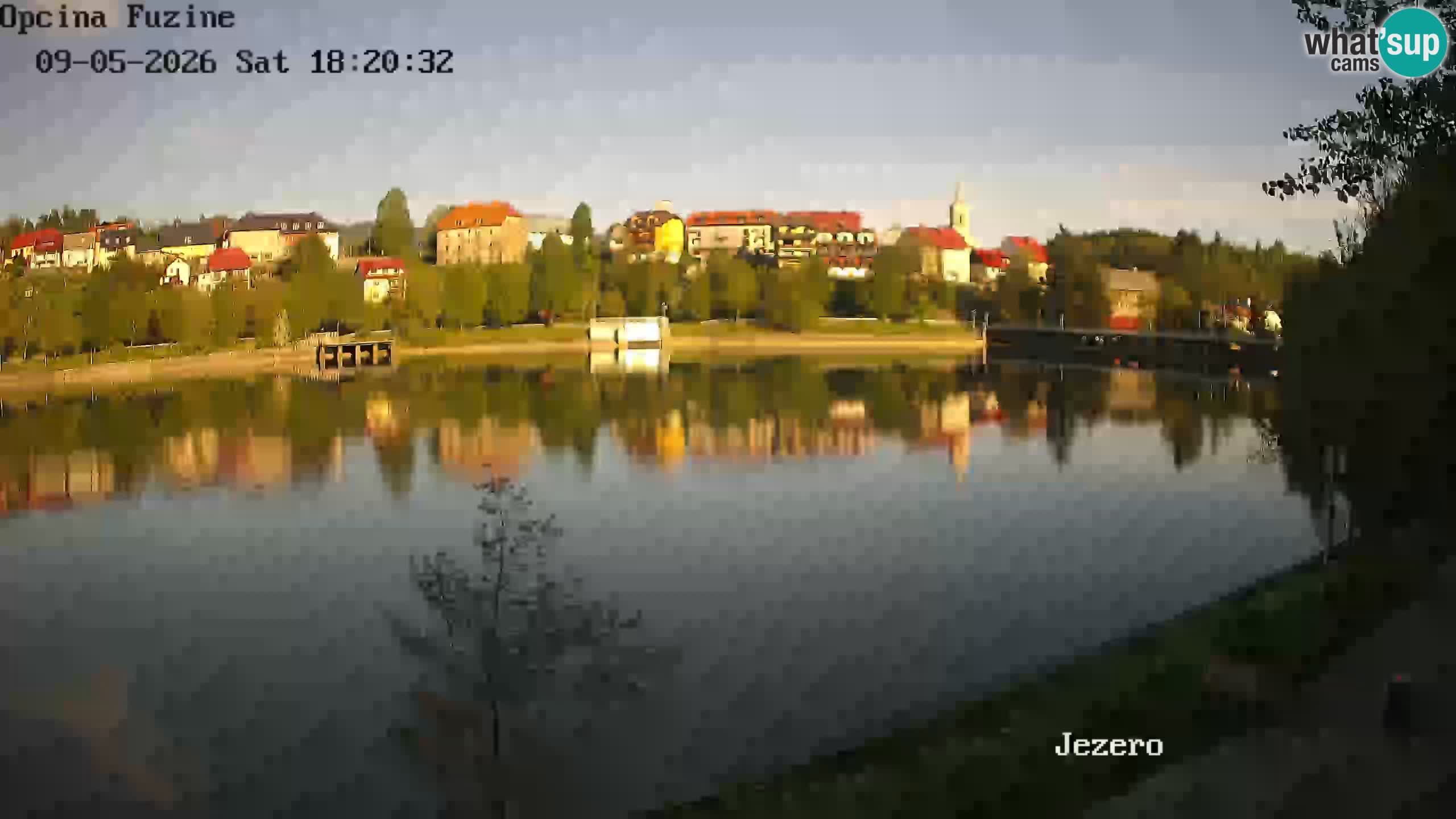 Lago Bajer livecam Bajersko Jezero Fužine