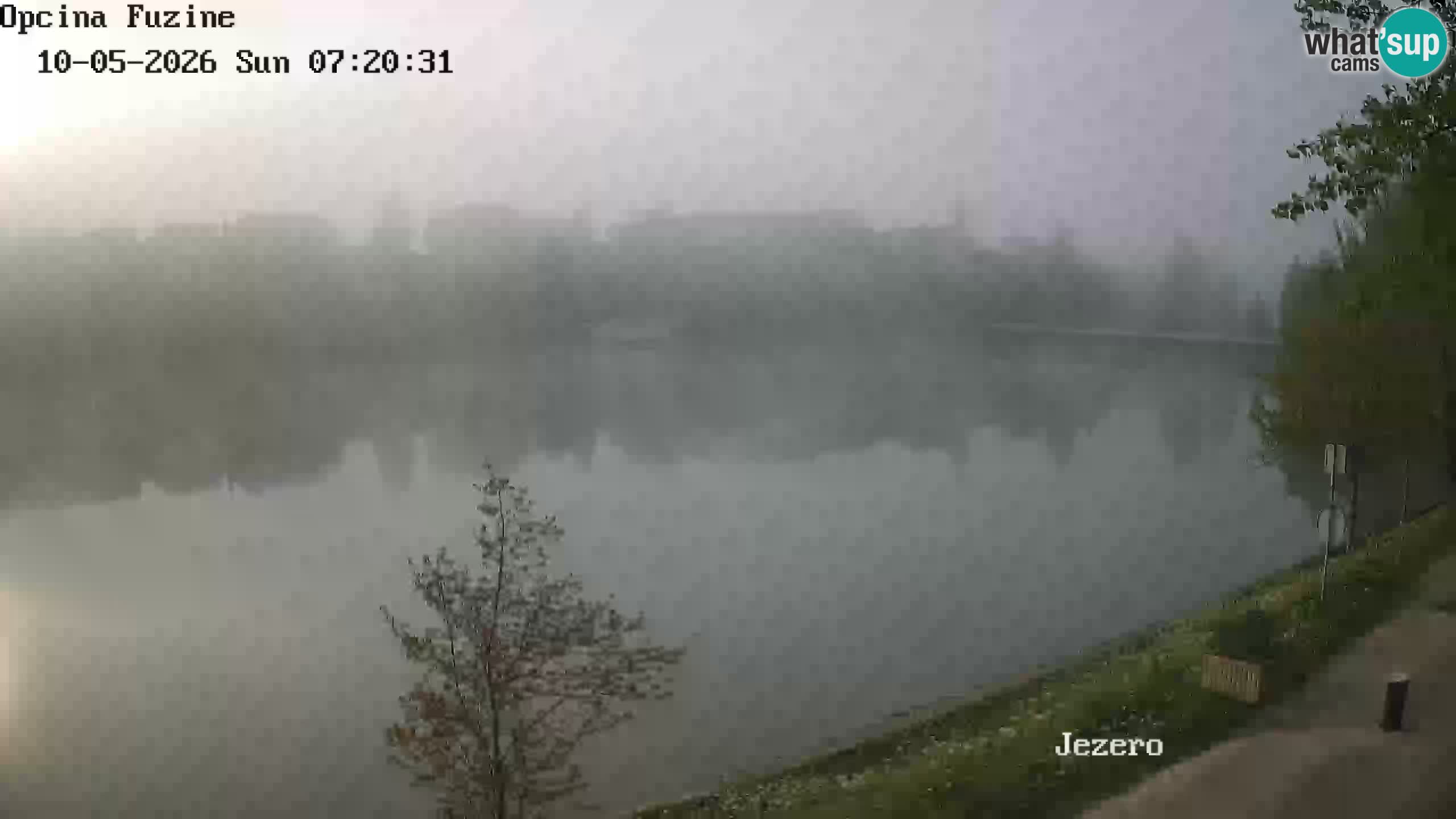 Lago Bajer livecam Bajersko Jezero Fužine