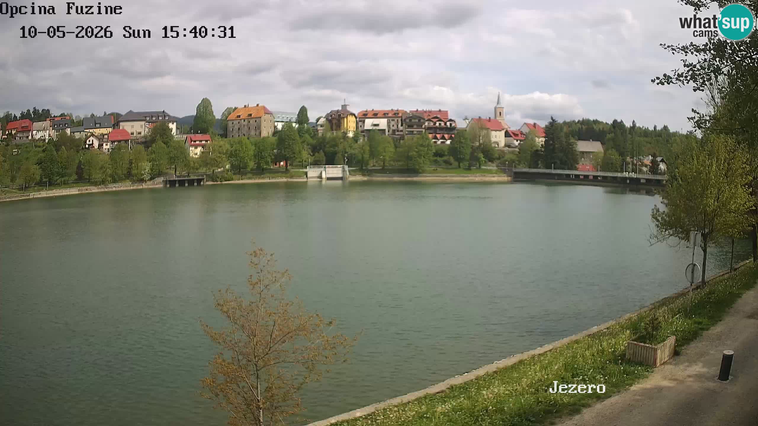 Bajersko Jezero camera en vivo lago Bajer Fužine