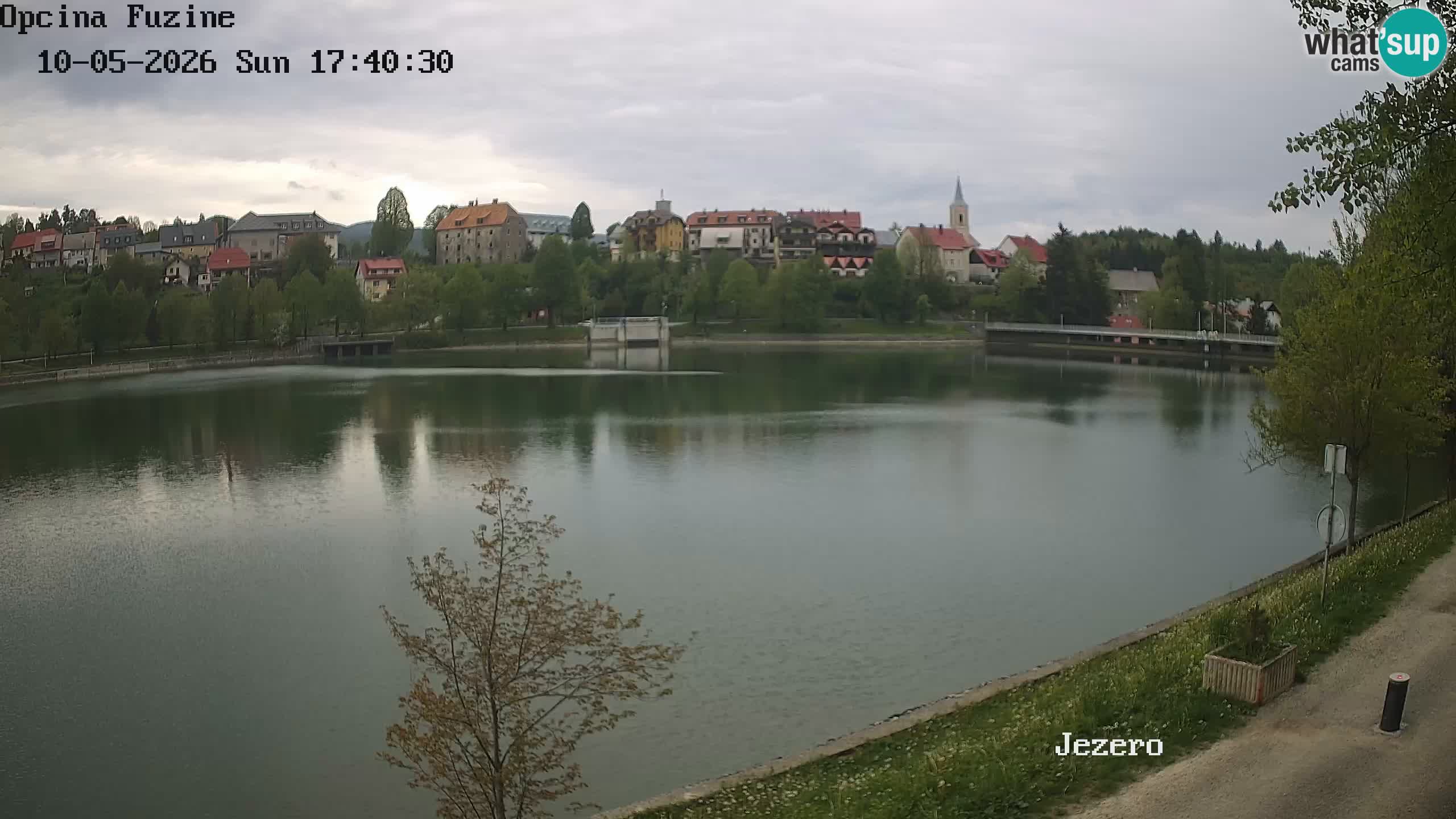 Kamera v živo Bajersko Jezero Fužine