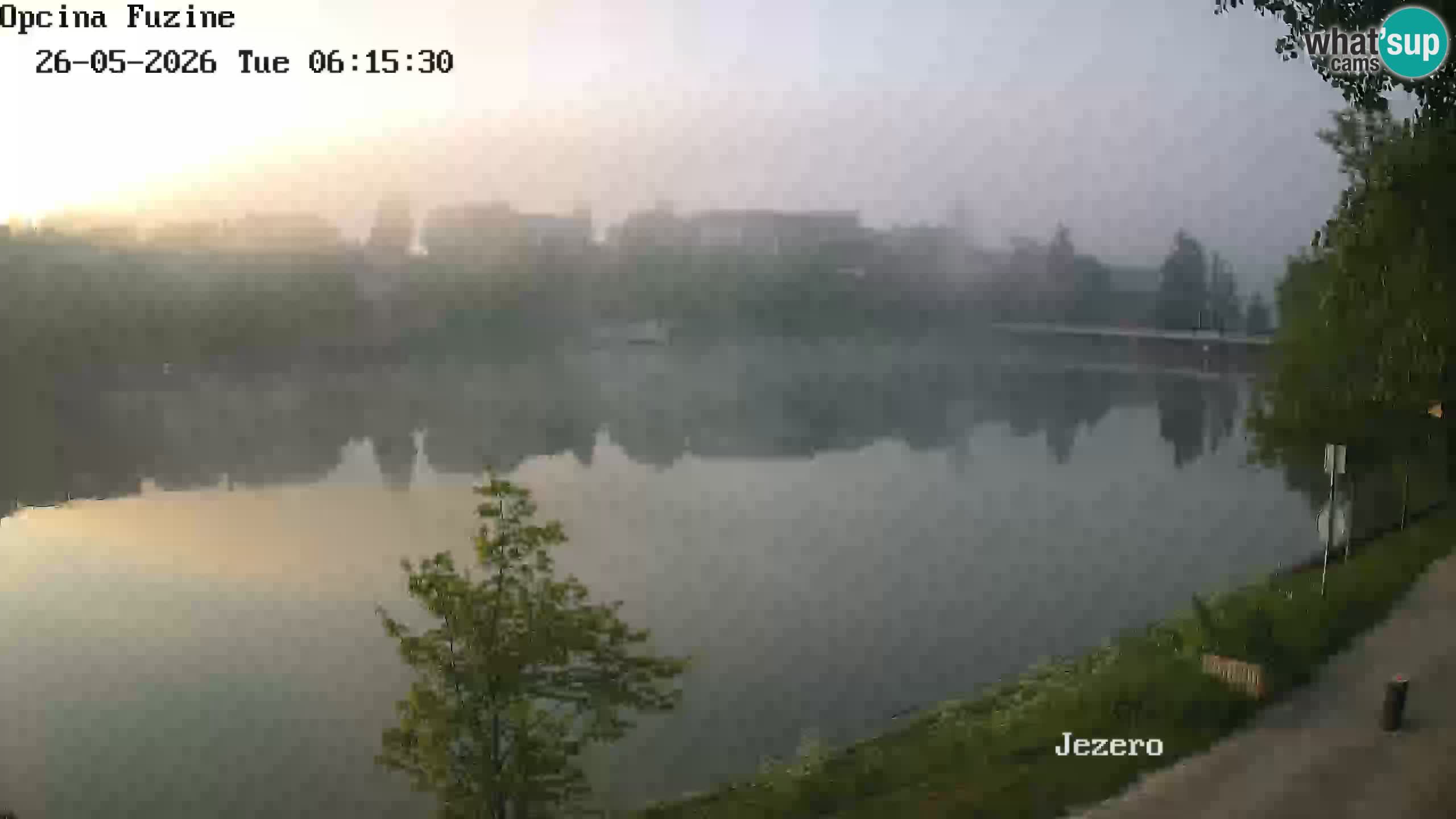 Bajersko Jezero camera en vivo lago Bajer Fužine