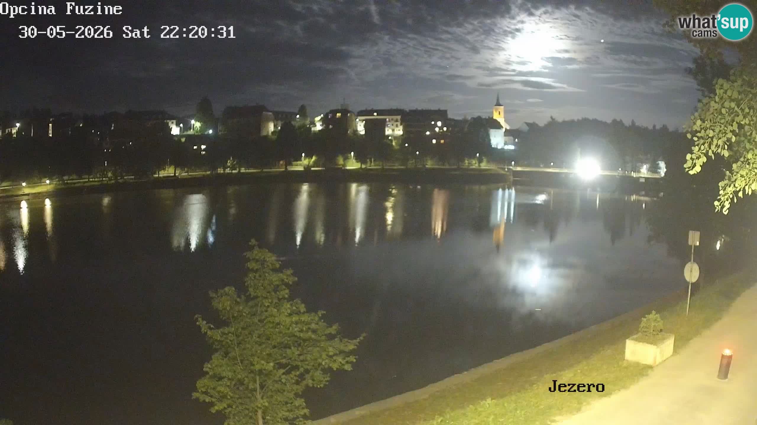 Bajersko Jezero camera en vivo lago Bajer Fužine