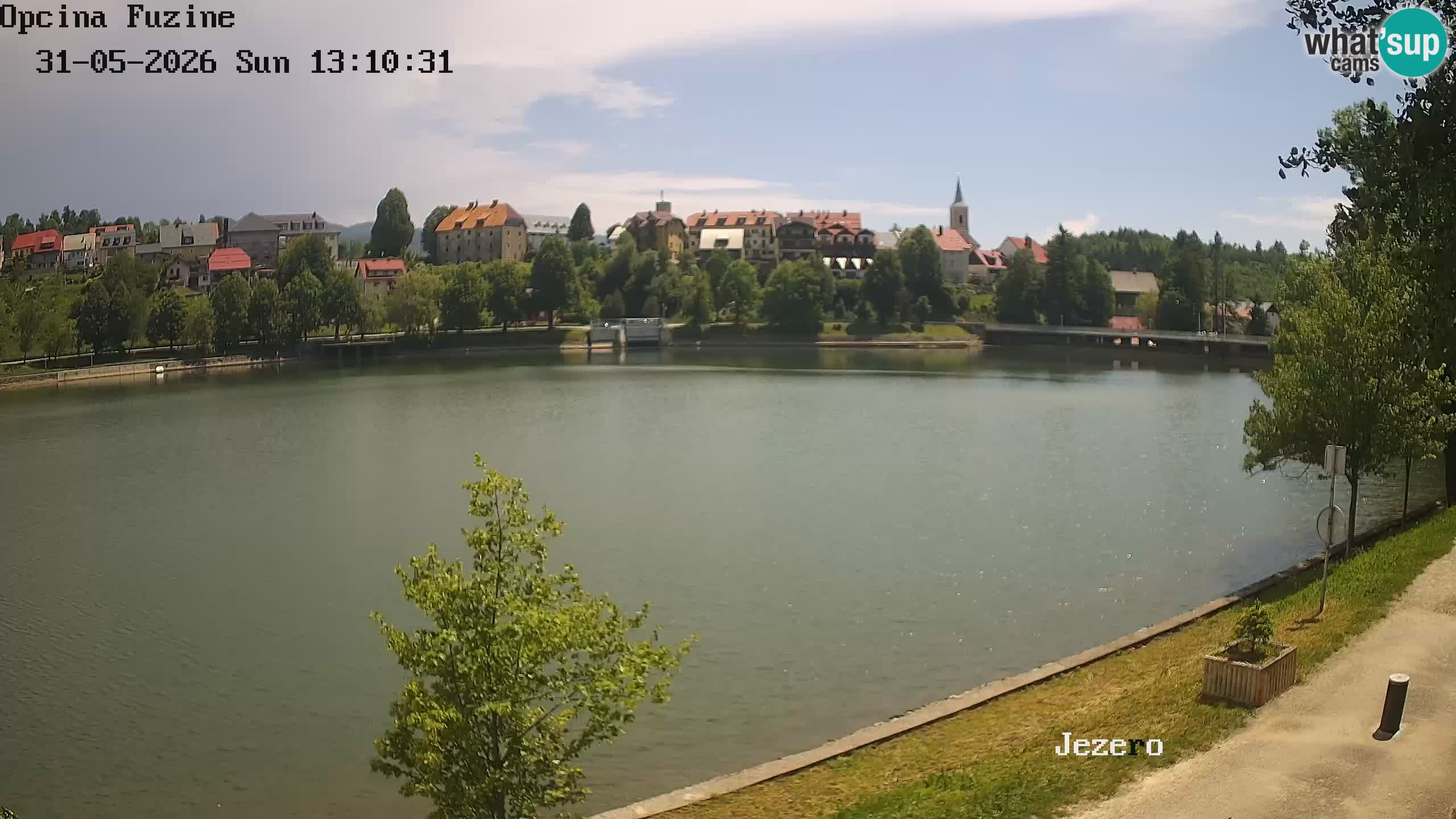 Bajersko Jezero camera en vivo lago Bajer Fužine
