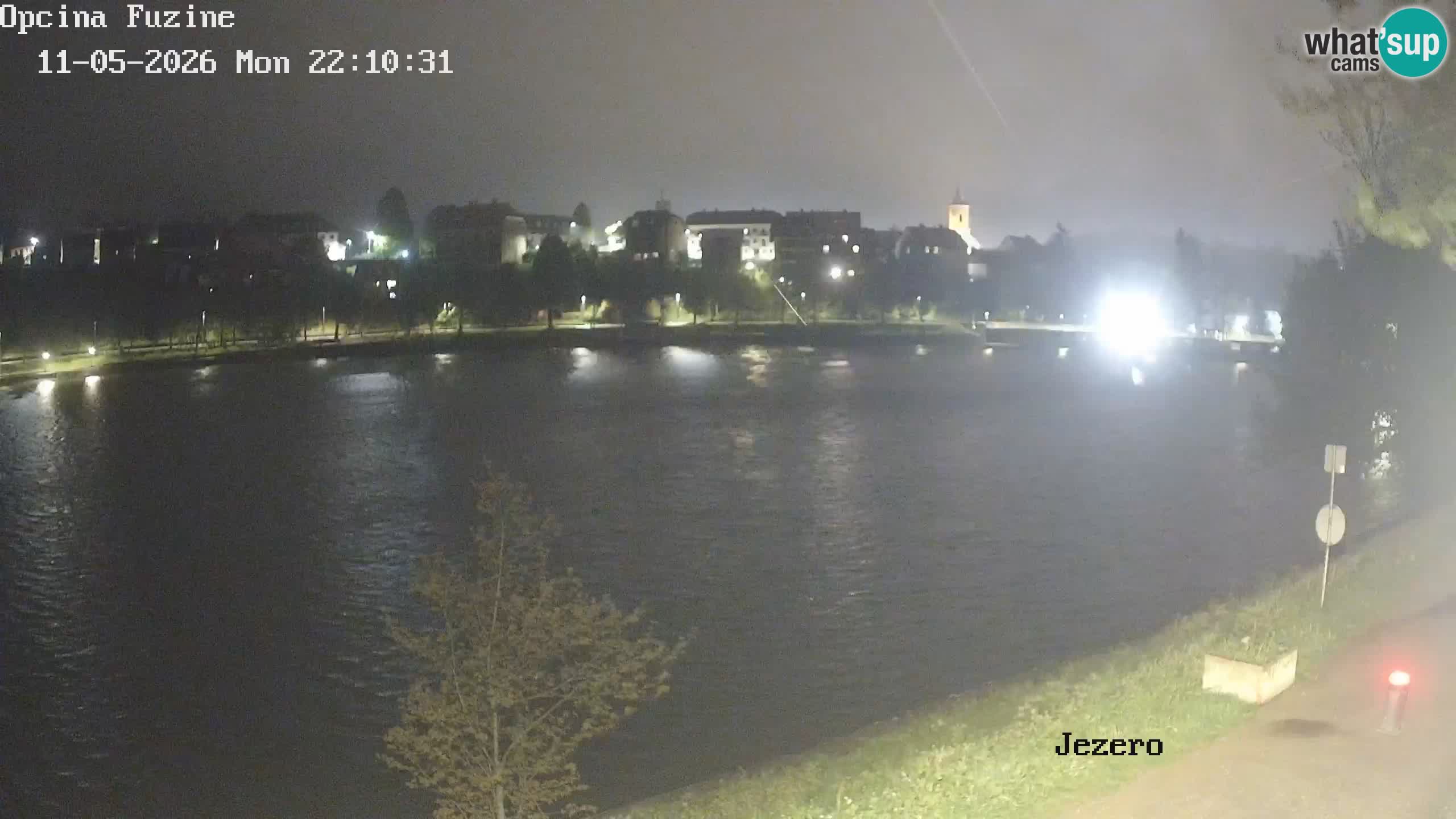 Bajersko Jezero web kamera Fužine