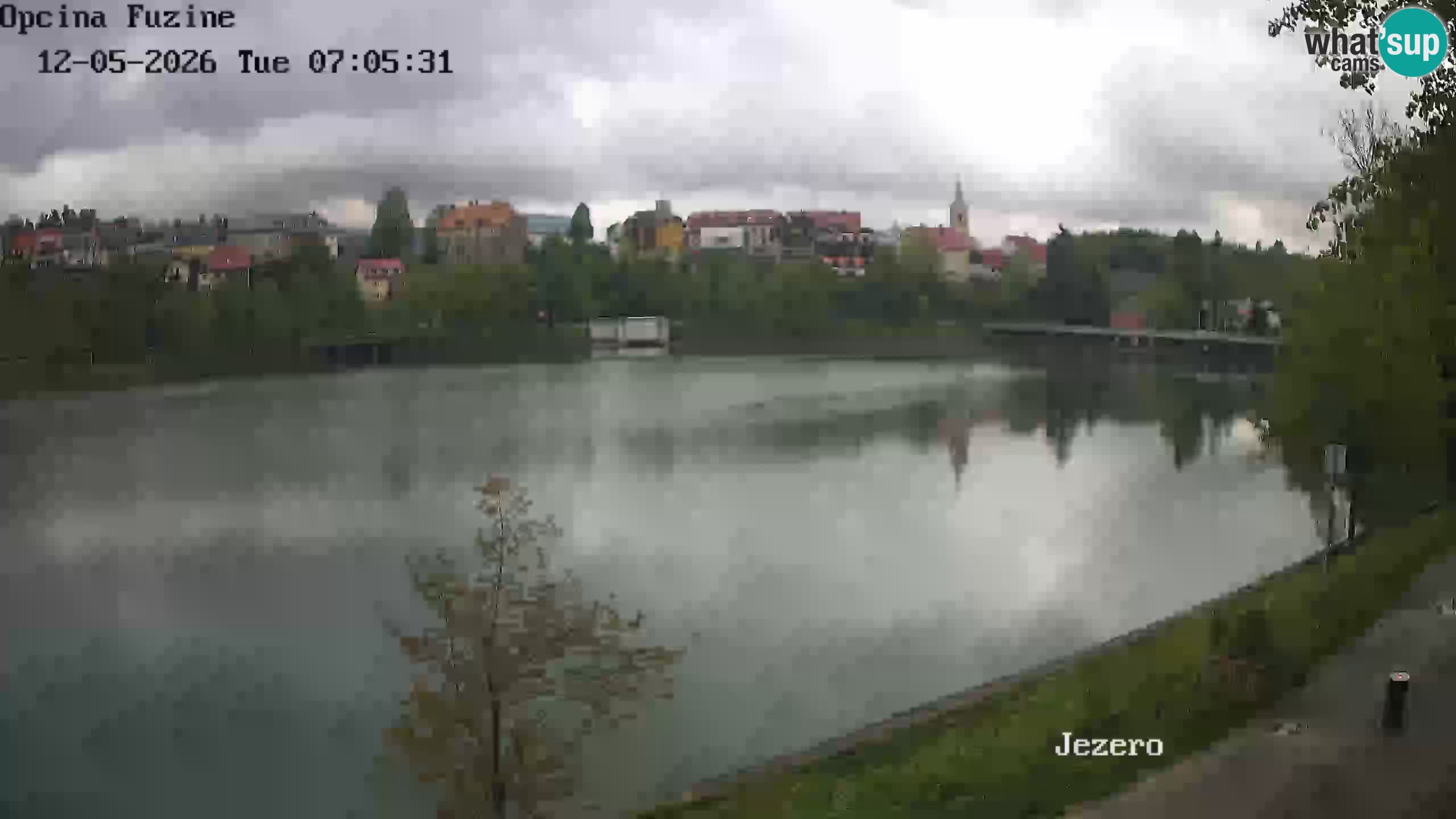 Lago Bajer livecam Bajersko Jezero Fužine