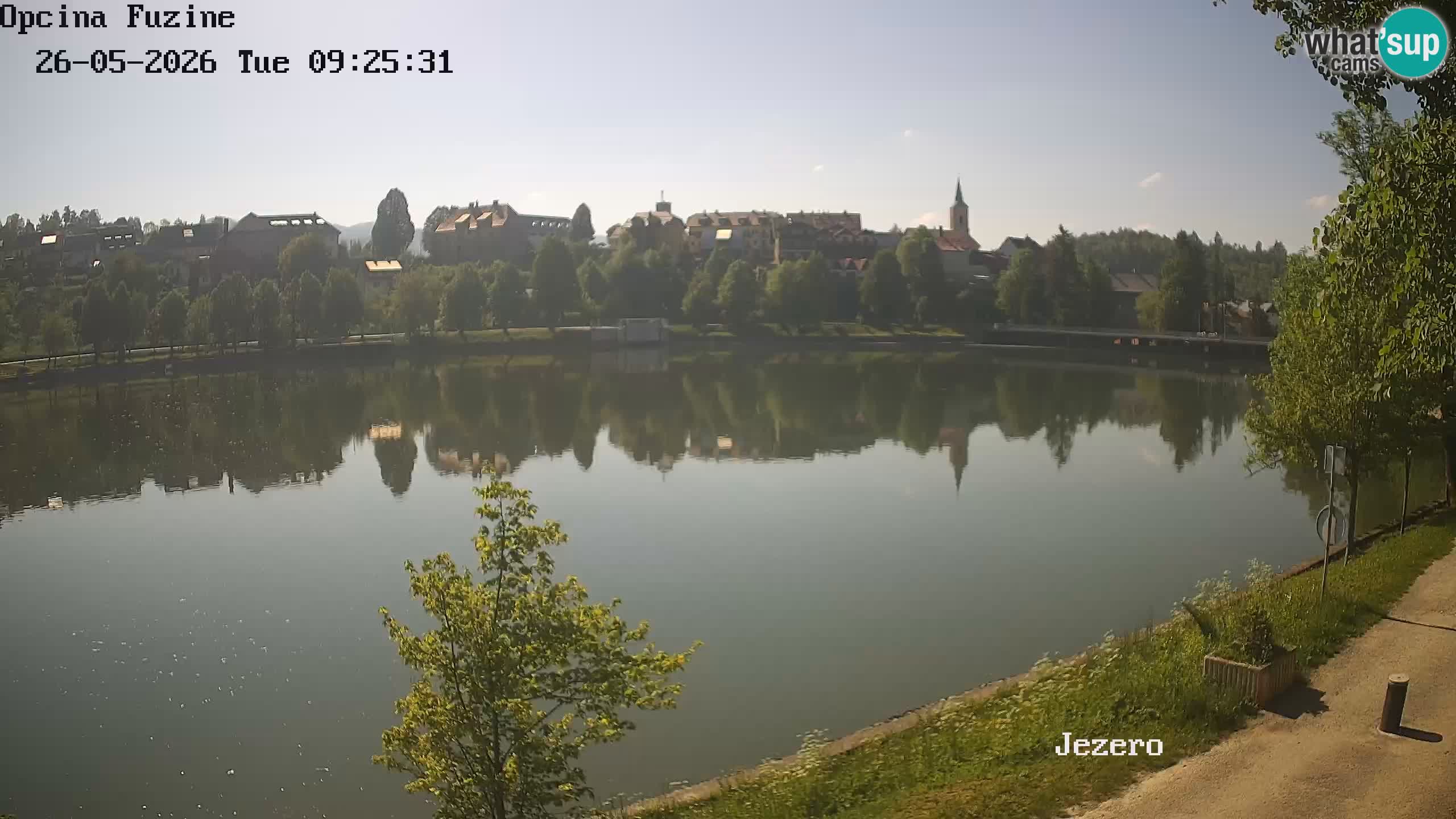 Lago Bajer livecam Bajersko Jezero Fužine