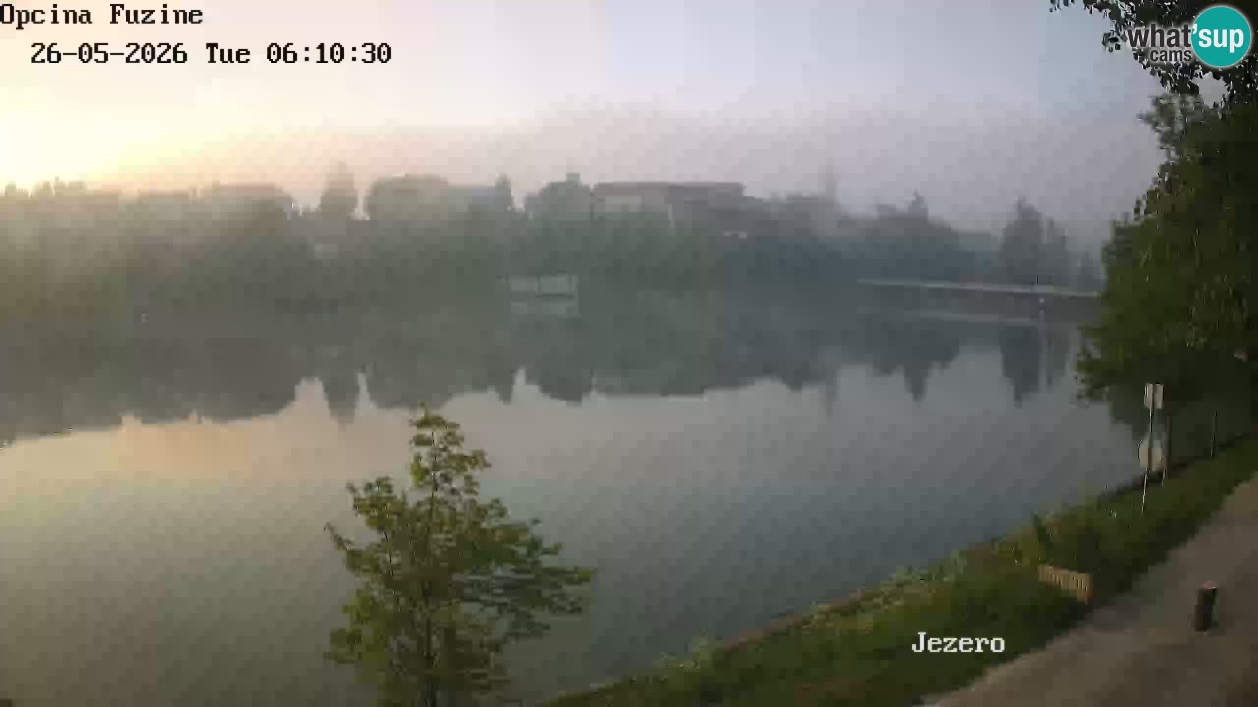 Bajersko Jezero camera en vivo lago Bajer Fužine