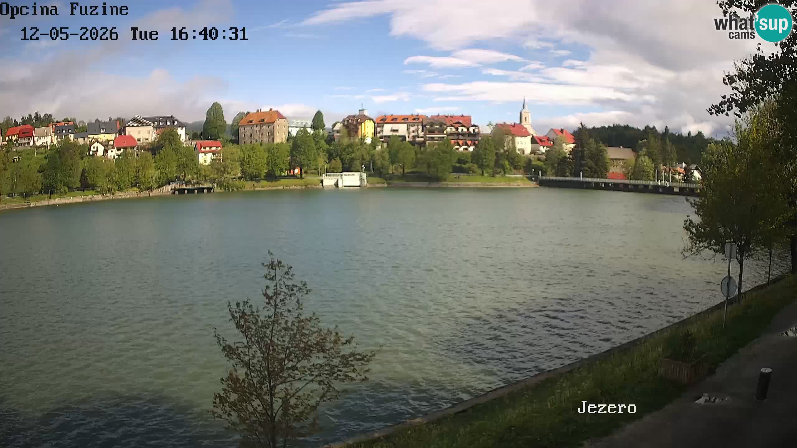Lago Bajer livecam Bajersko Jezero Fužine