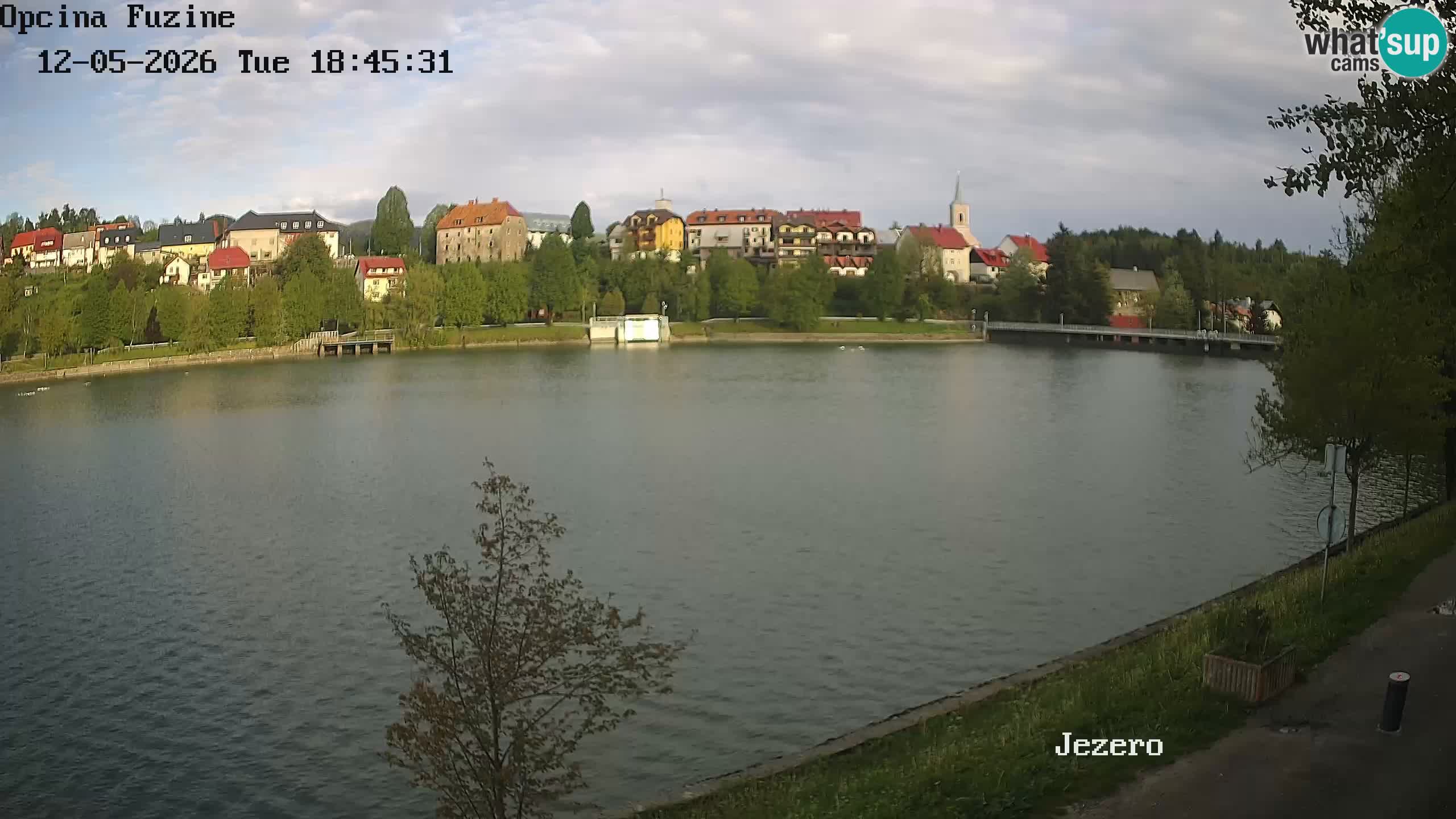 Lago Bajer livecam Bajersko Jezero Fužine