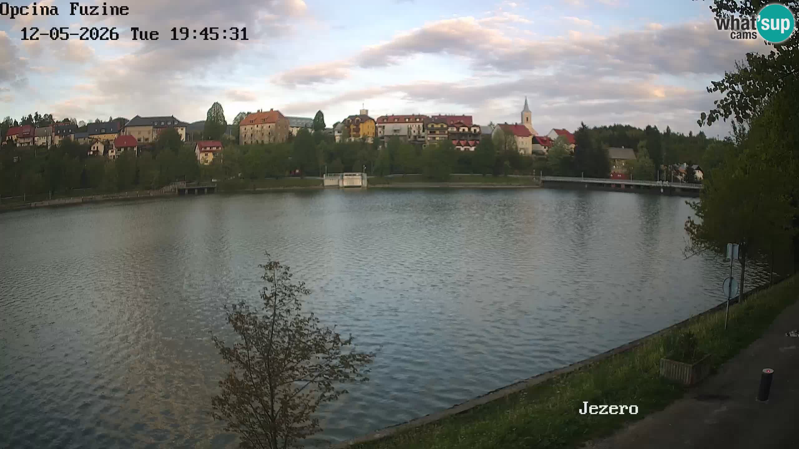 Kamera v živo Bajersko Jezero Fužine