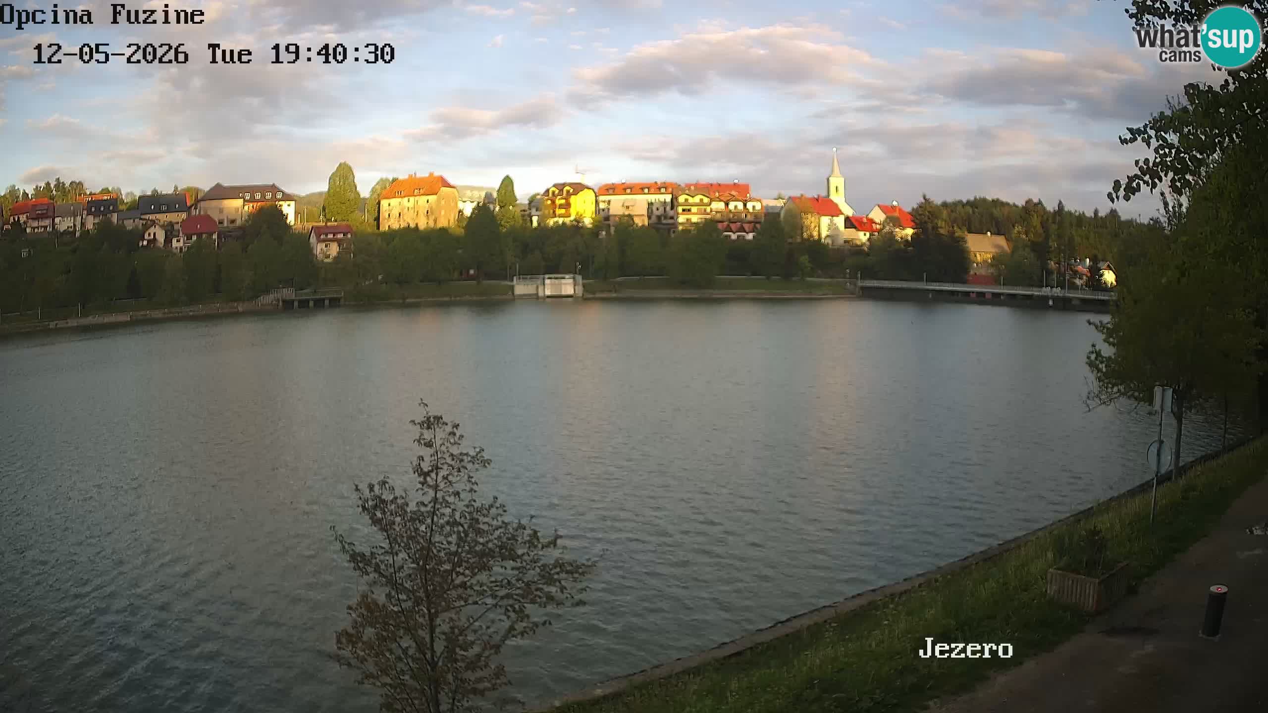 Bajersko Jezero camera en vivo lago Bajer Fužine