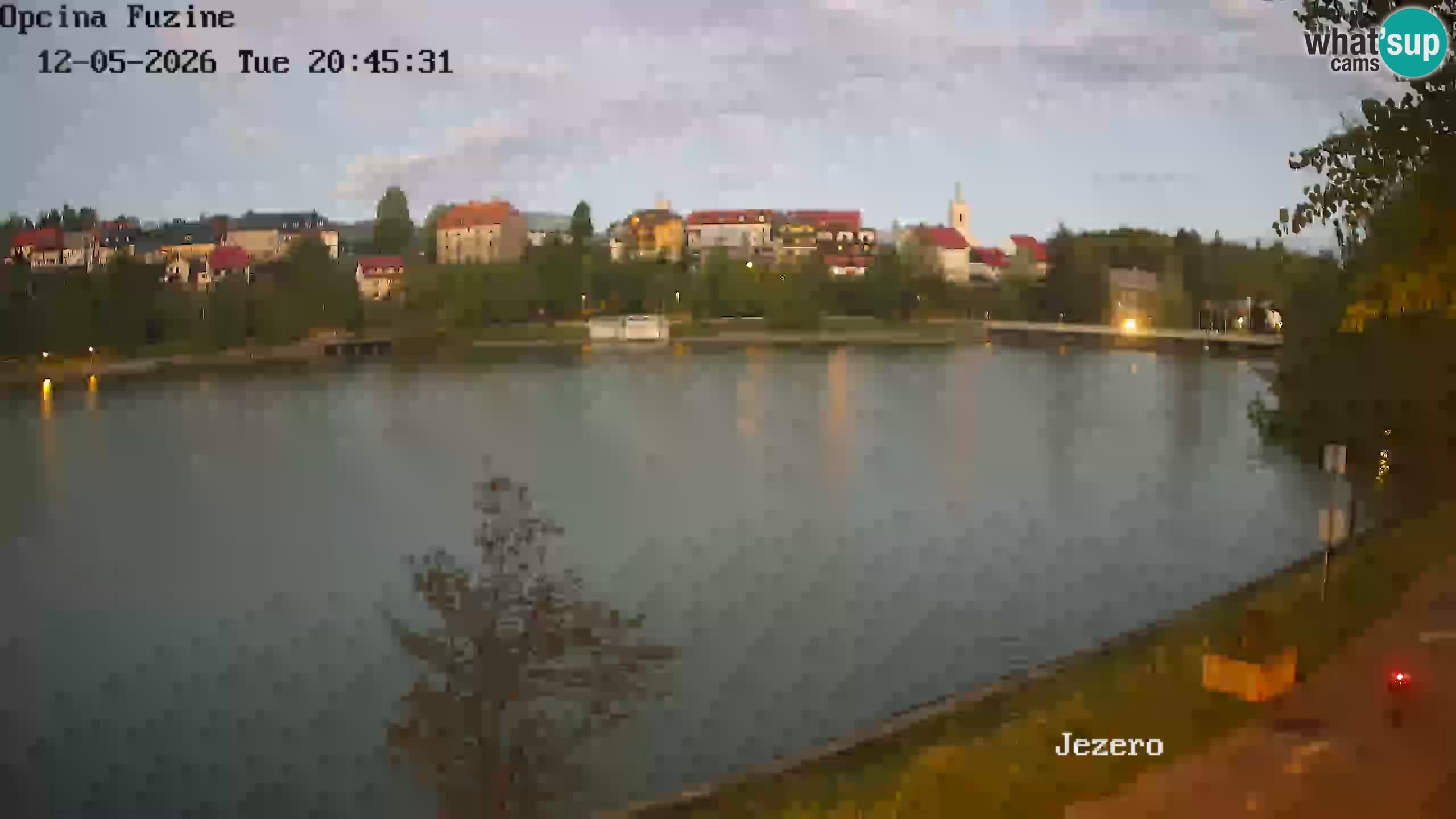Lago Bajer livecam Bajersko Jezero Fužine