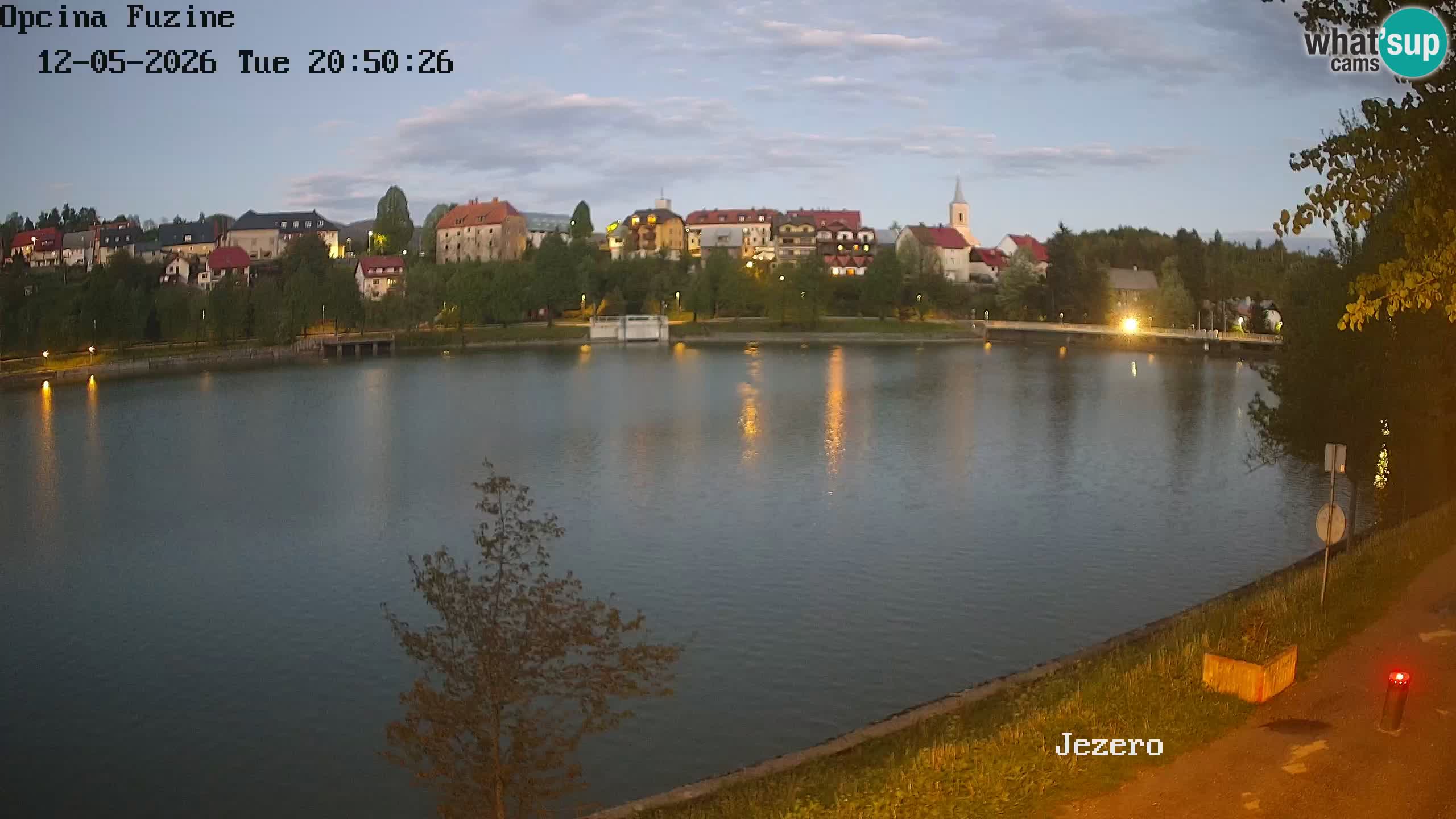 Lago Bajer livecam Bajersko Jezero Fužine