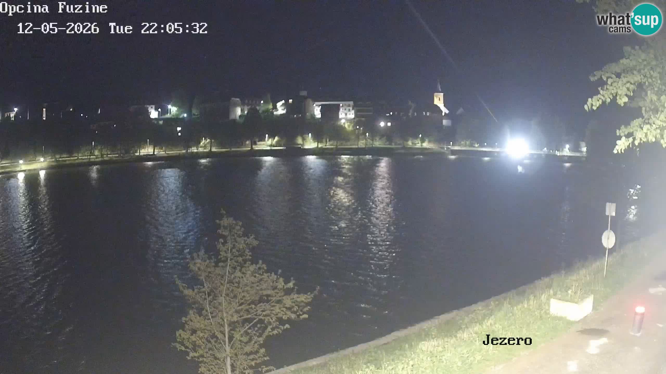 Lago Bajer livecam Bajersko Jezero Fužine