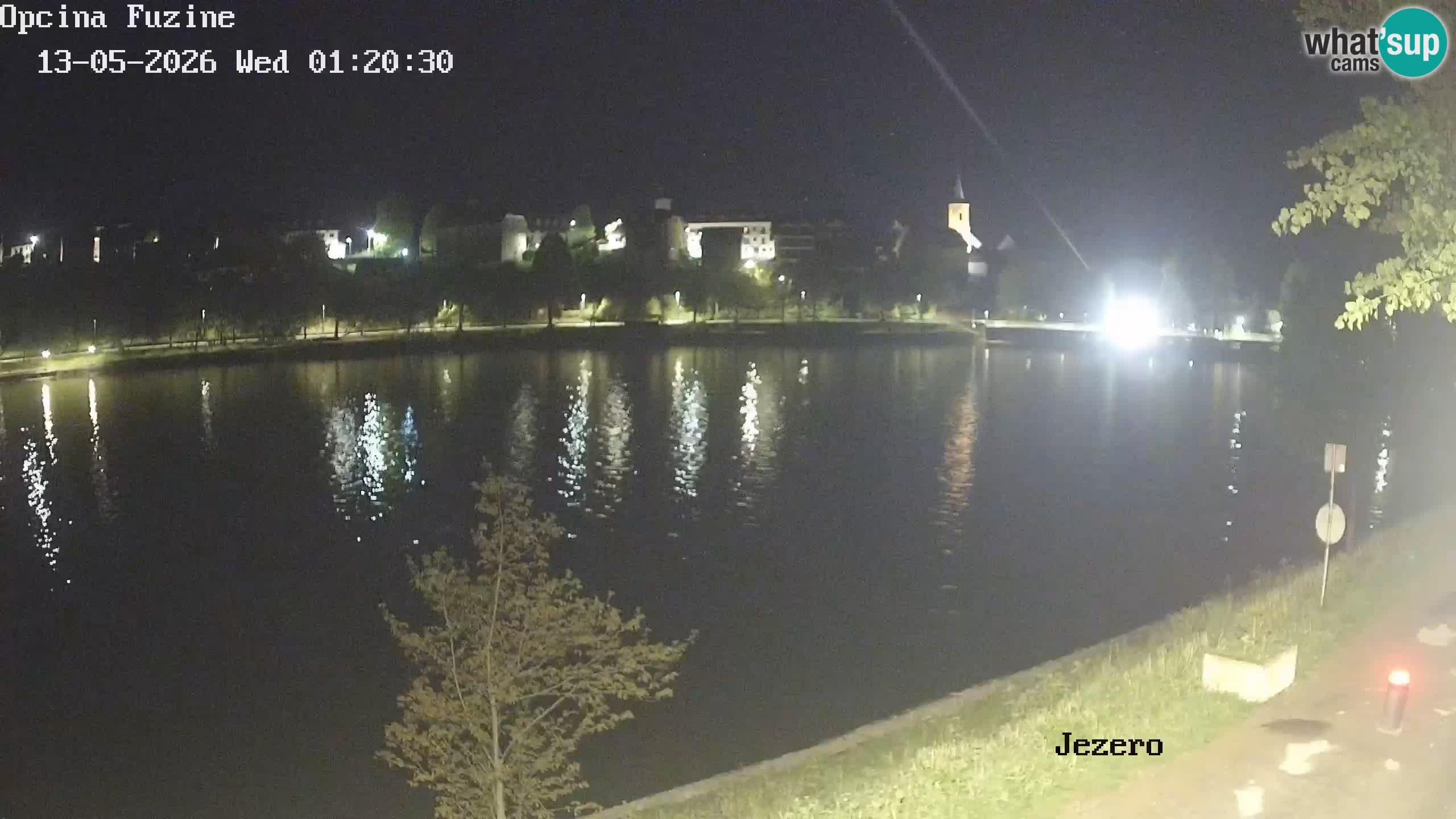 Lago Bajer livecam Bajersko Jezero Fužine