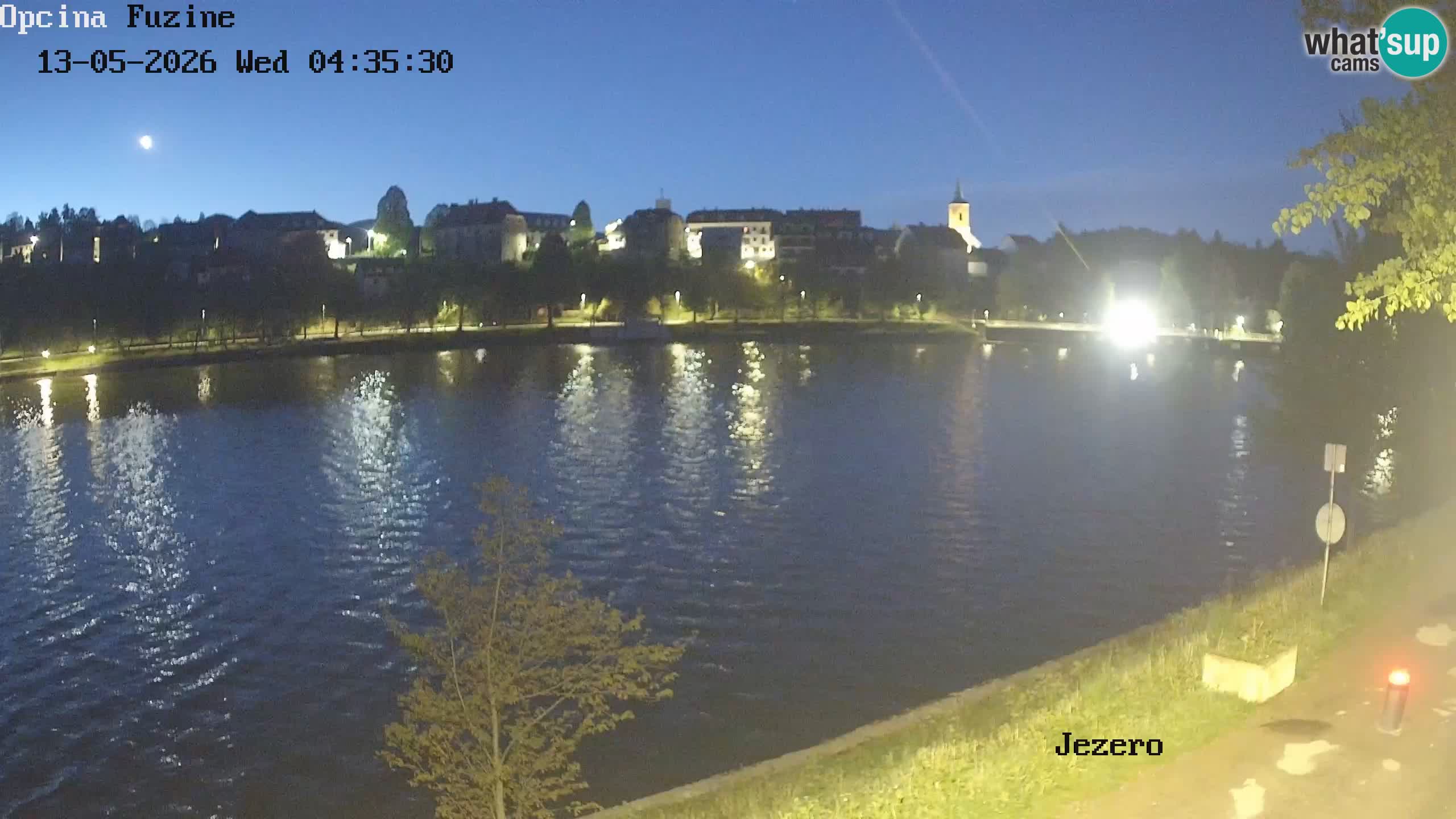 Bajersko Jezero camera en vivo lago Bajer Fužine