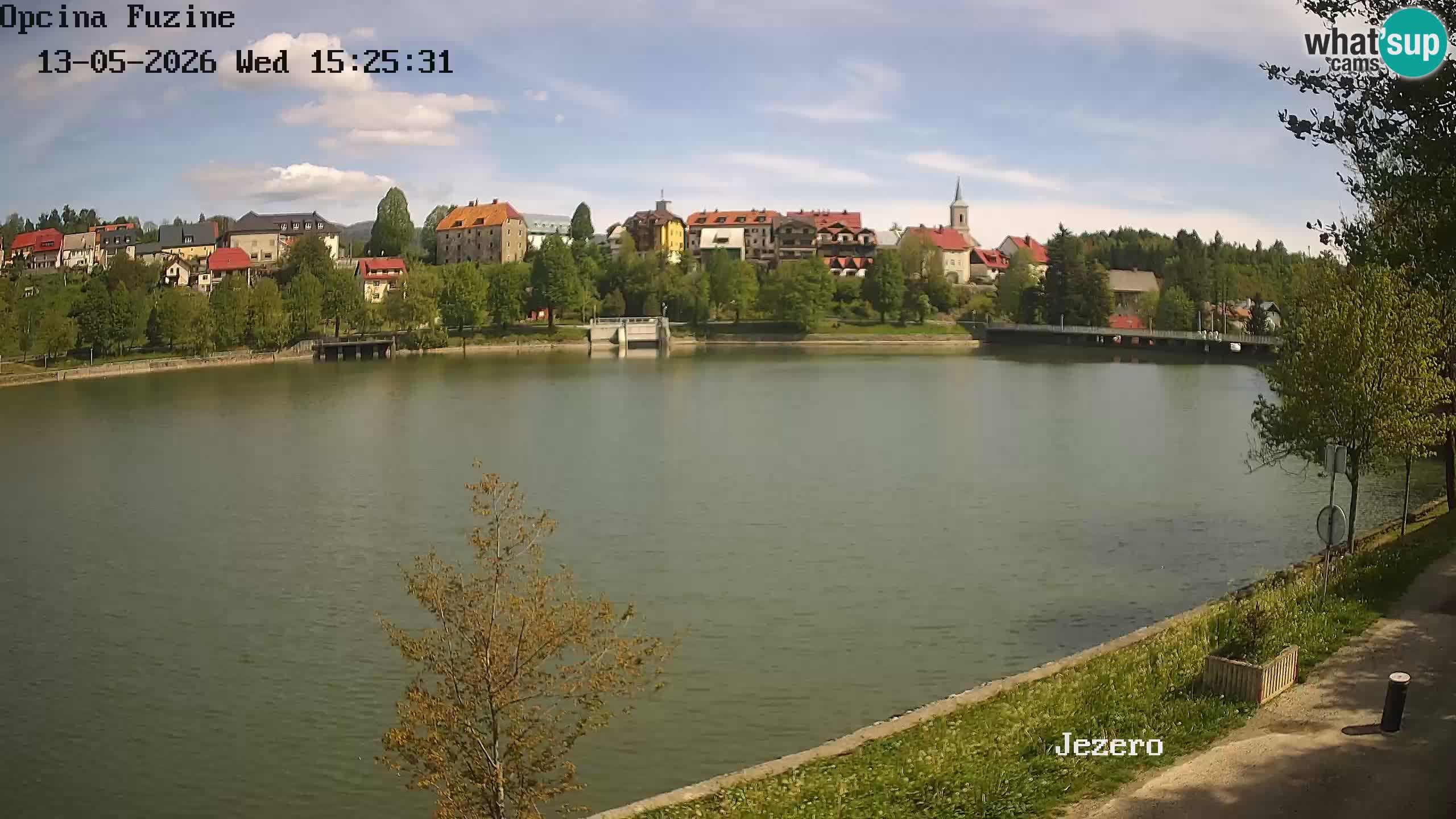 Bajersko Jezero camera en vivo lago Bajer Fužine