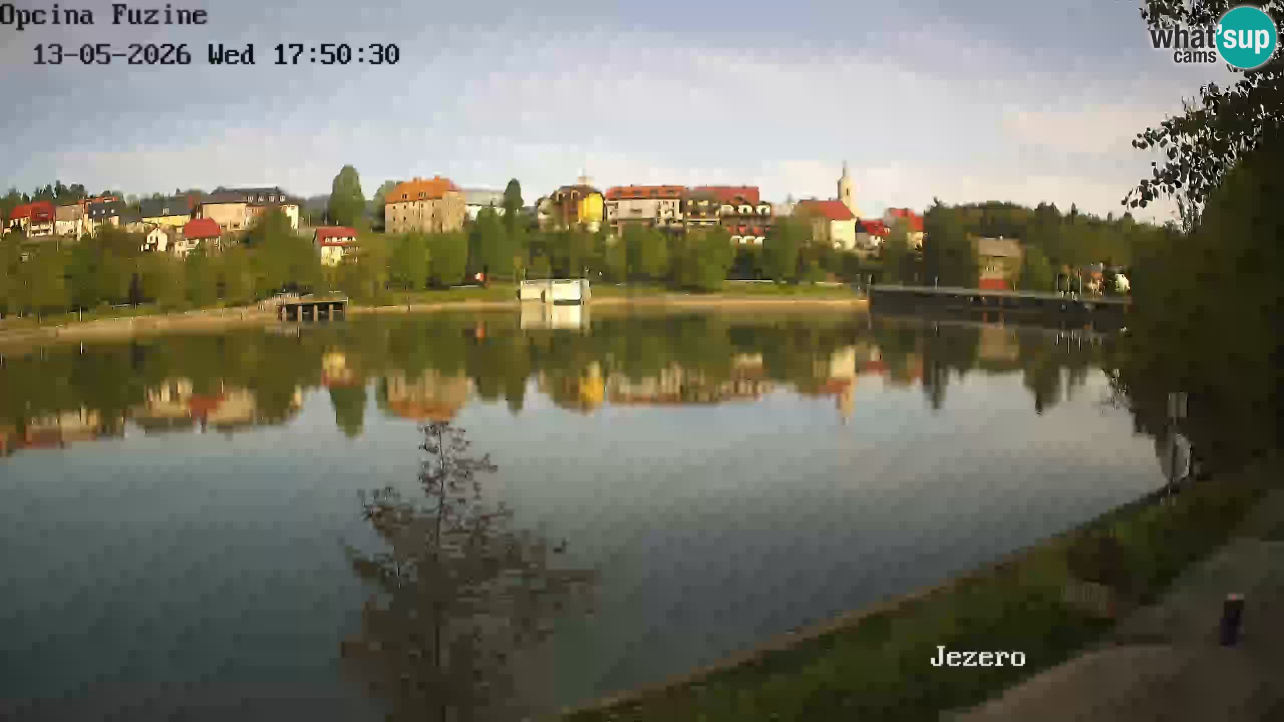 Lago Bajer livecam Bajersko Jezero Fužine