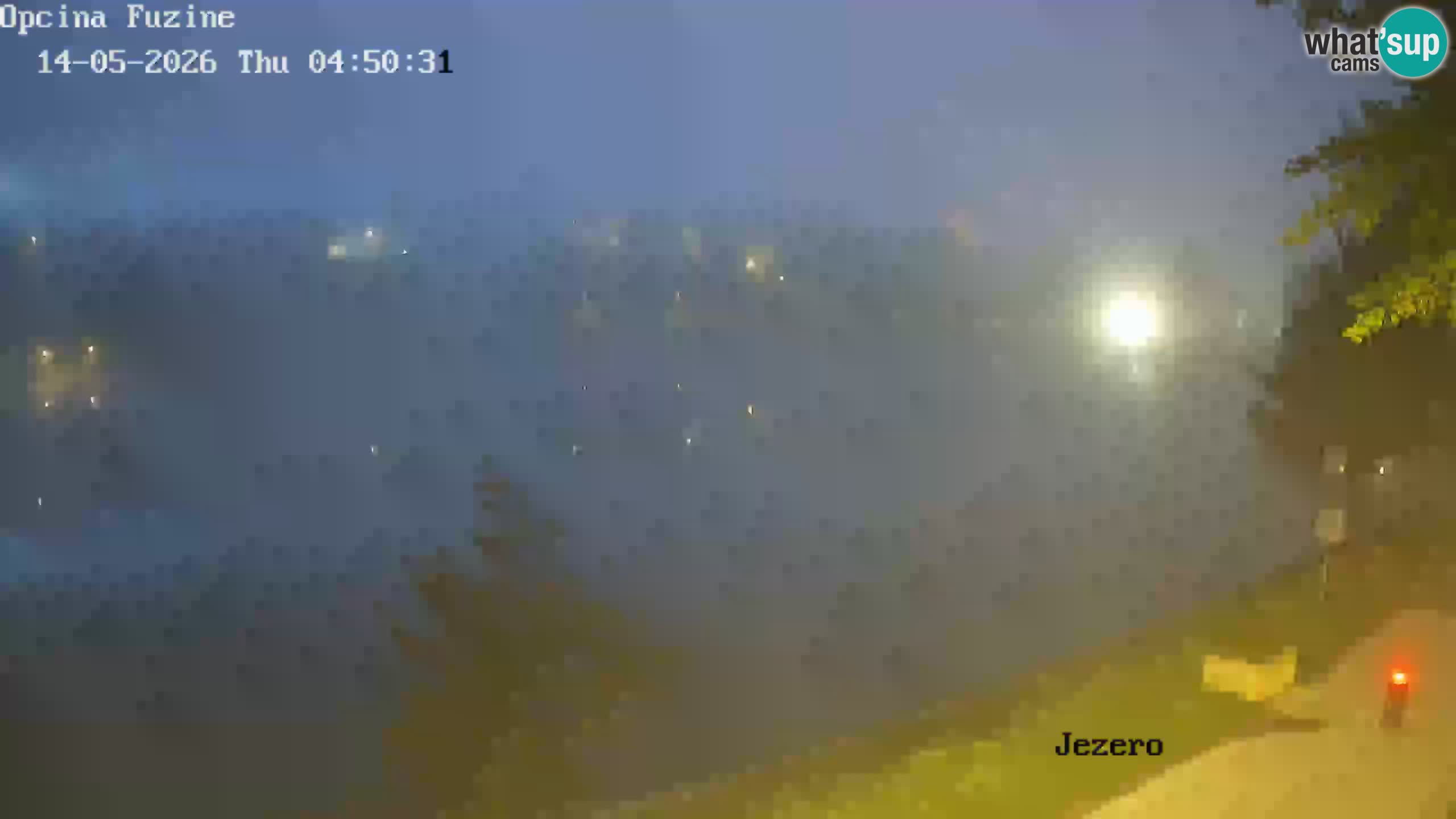 Bajersko Jezero camera en vivo lago Bajer Fužine