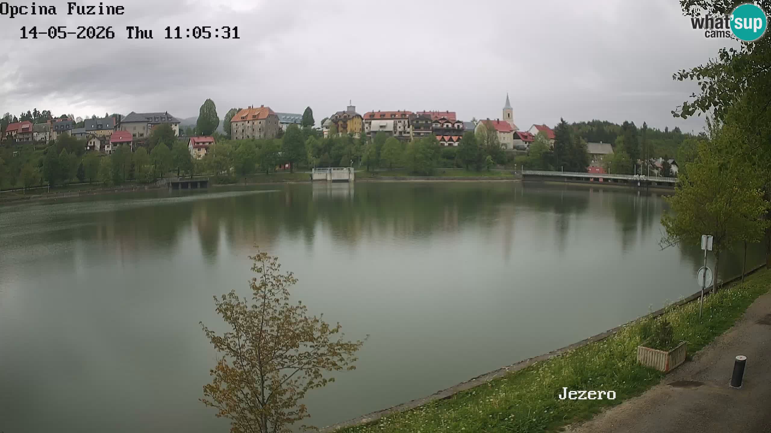 Lago Bajer livecam Bajersko Jezero Fužine