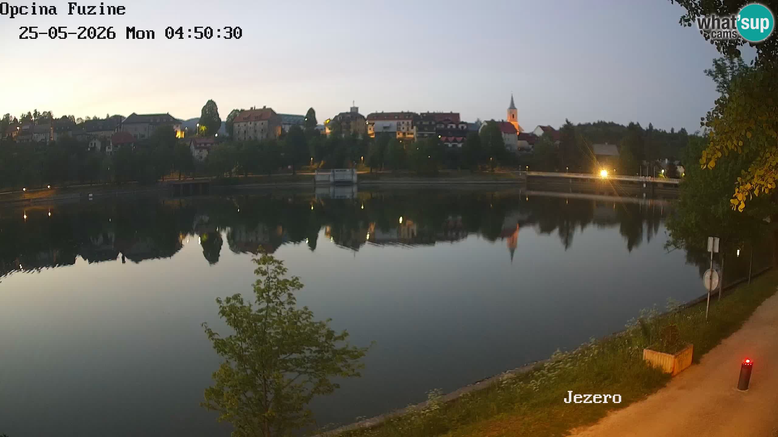 Lago Bajer livecam Bajersko Jezero Fužine