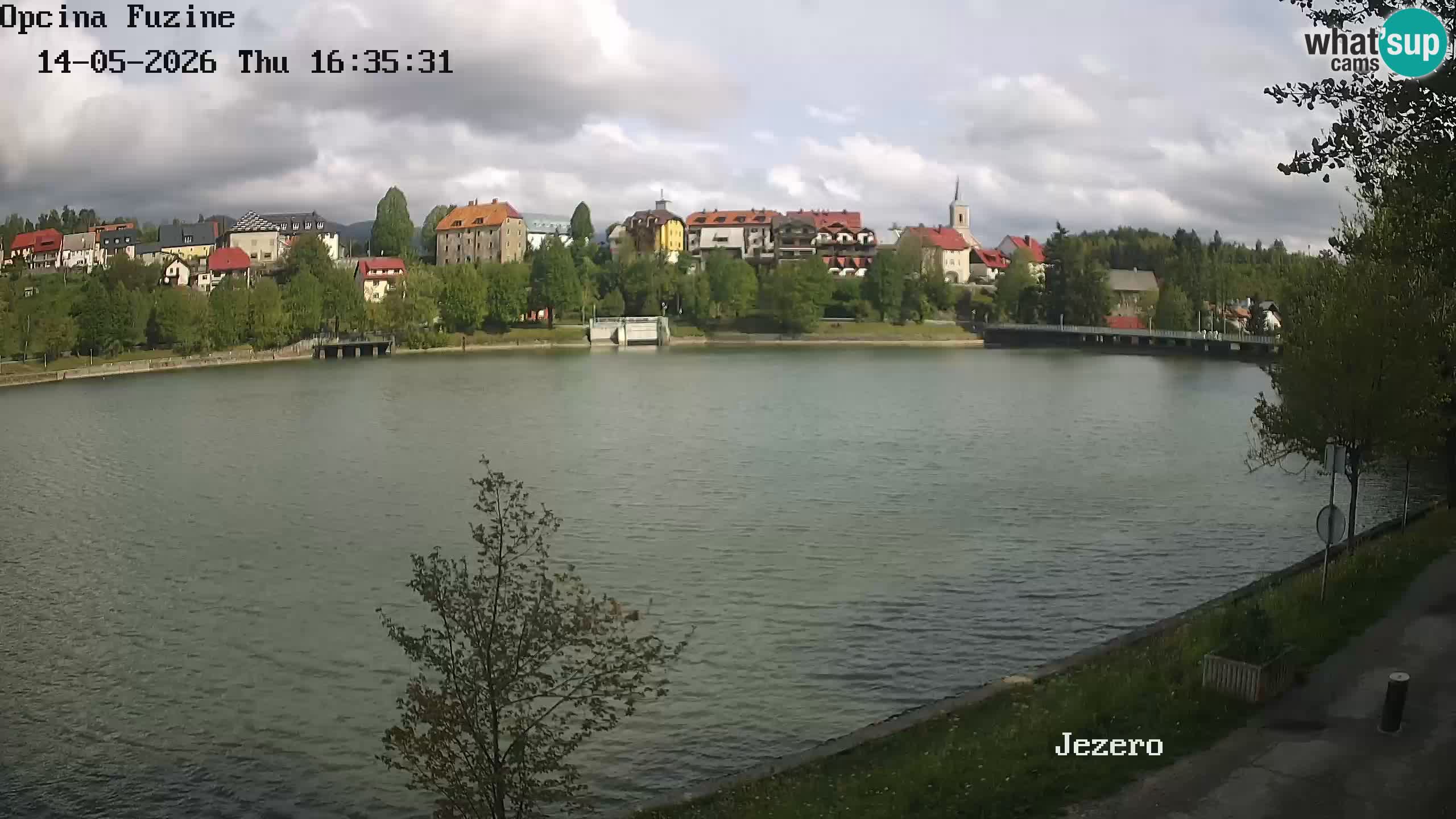Lago Bajer livecam Bajersko Jezero Fužine