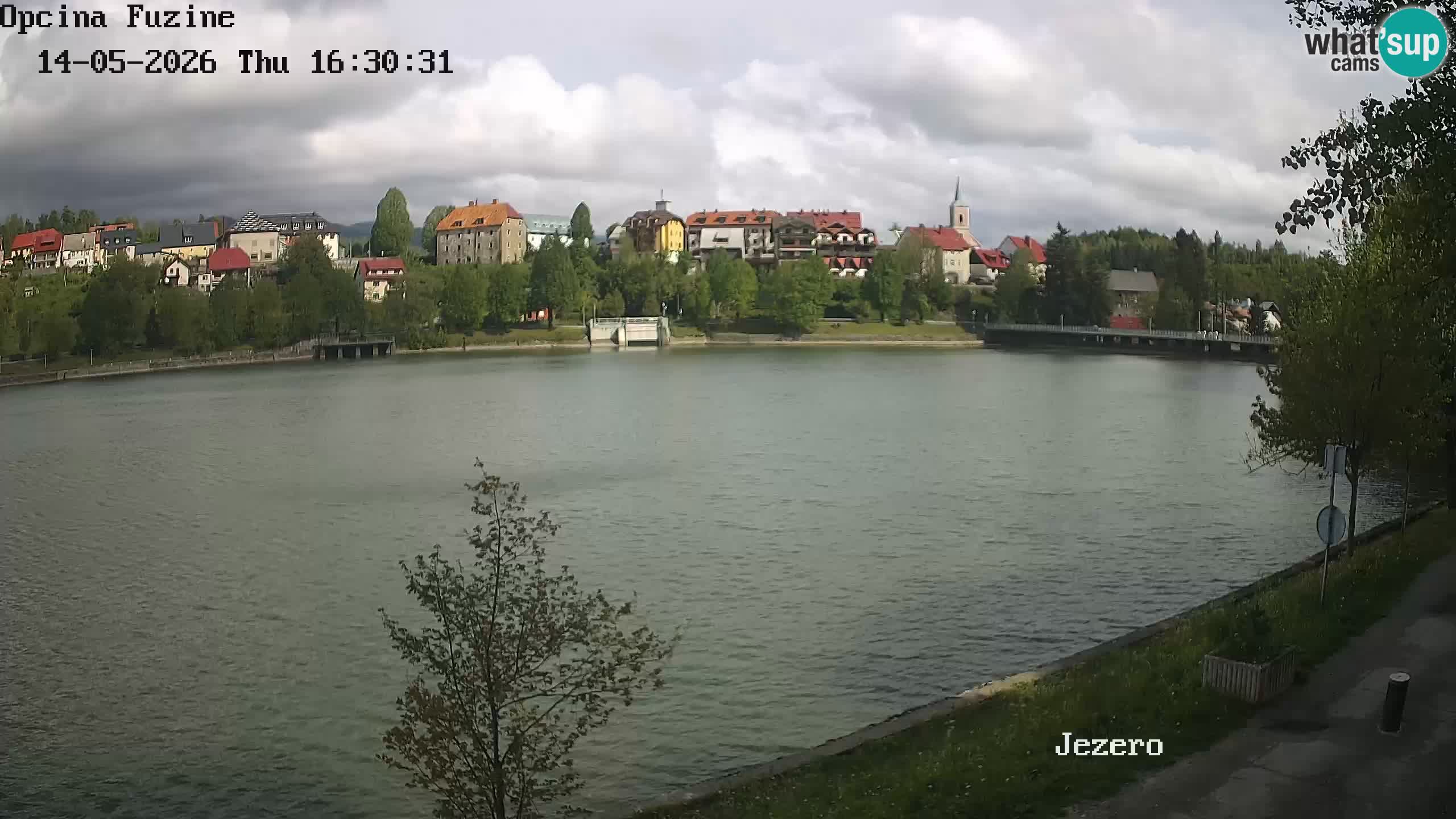 Lago Bajer livecam Bajersko Jezero Fužine