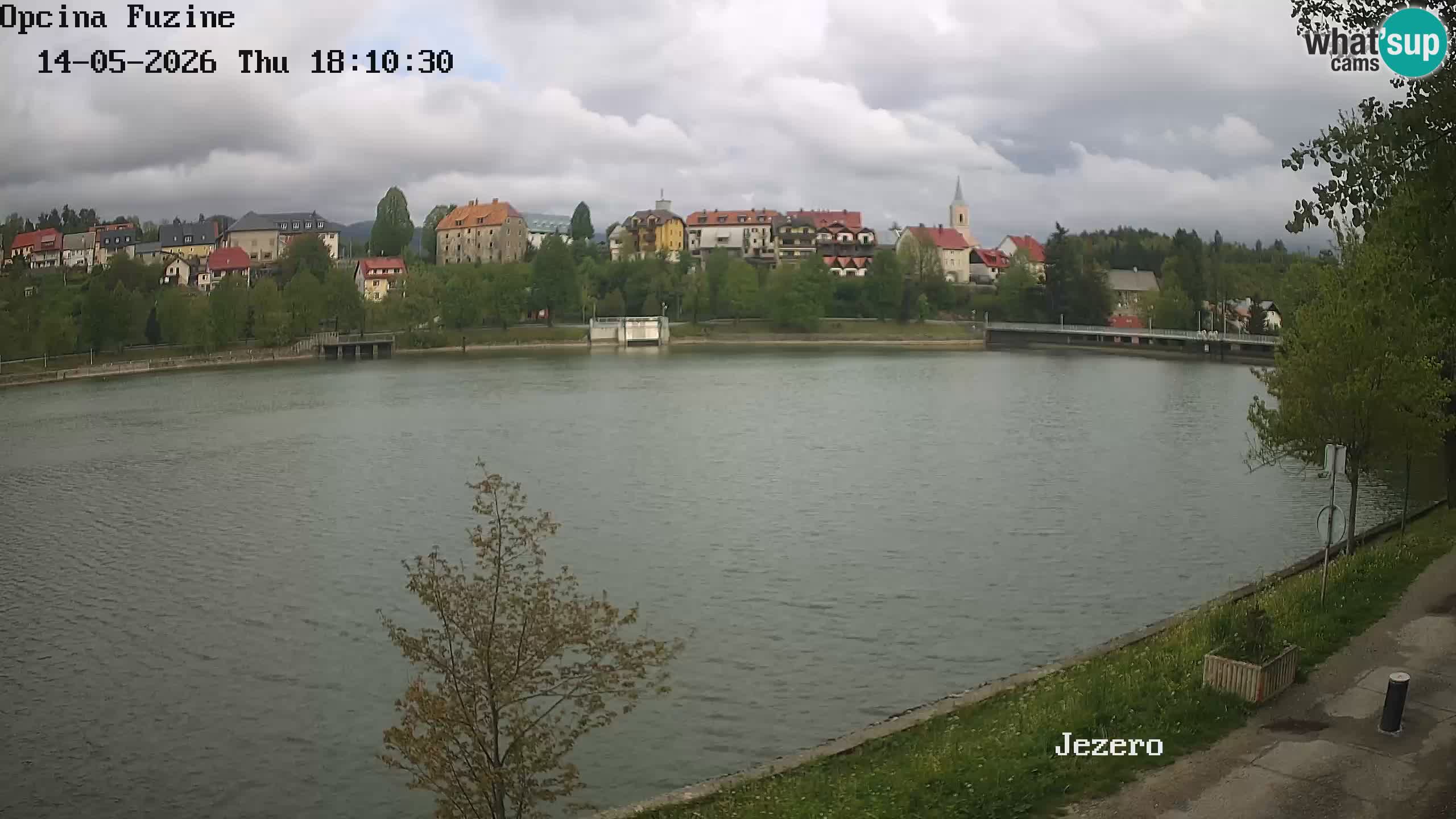 Kamera v živo Bajersko Jezero Fužine