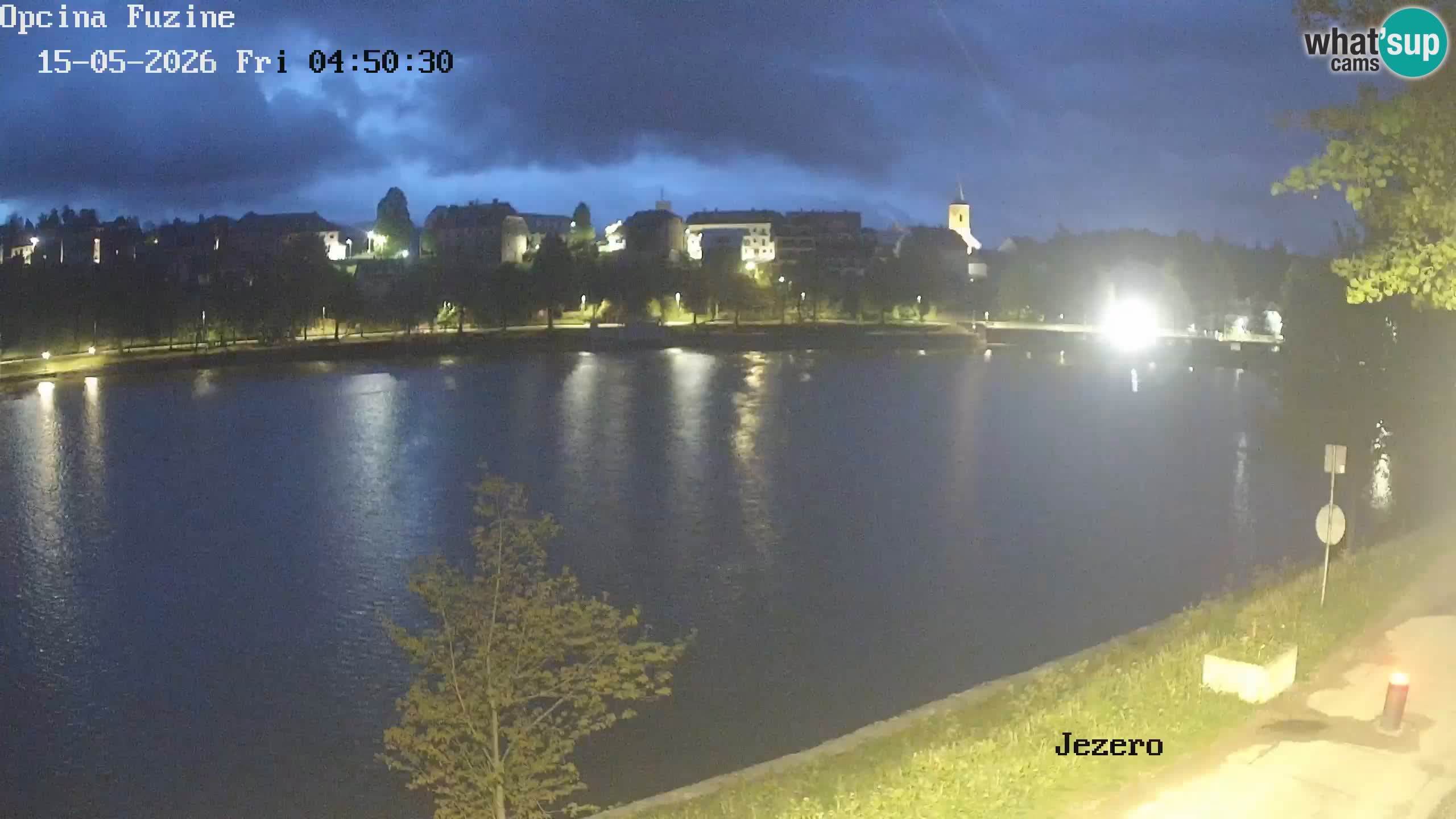 Lago Bajer livecam Bajersko Jezero Fužine