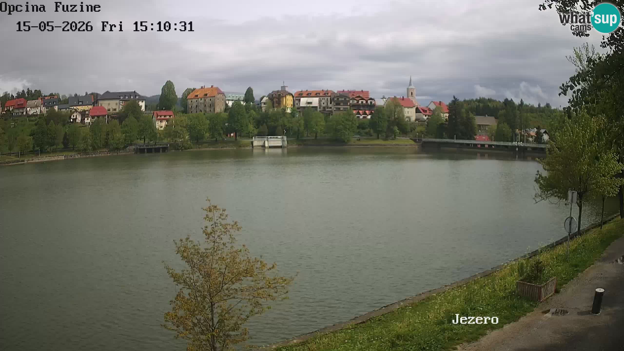 Lago Bajer livecam Bajersko Jezero Fužine