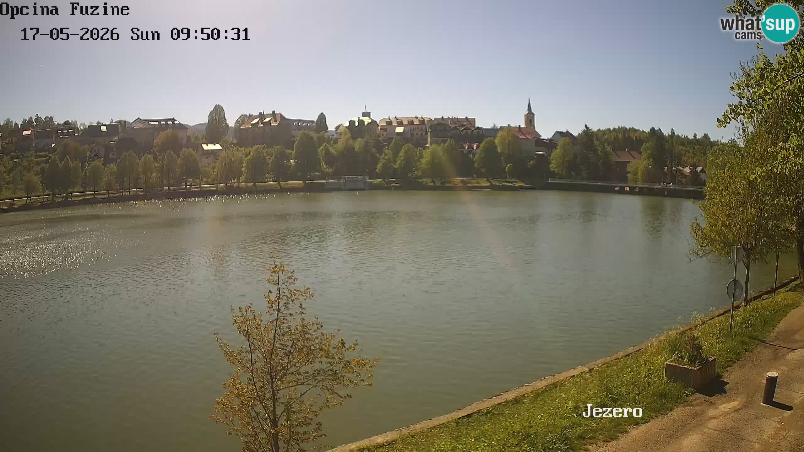 Lago Bajer livecam Bajersko Jezero Fužine