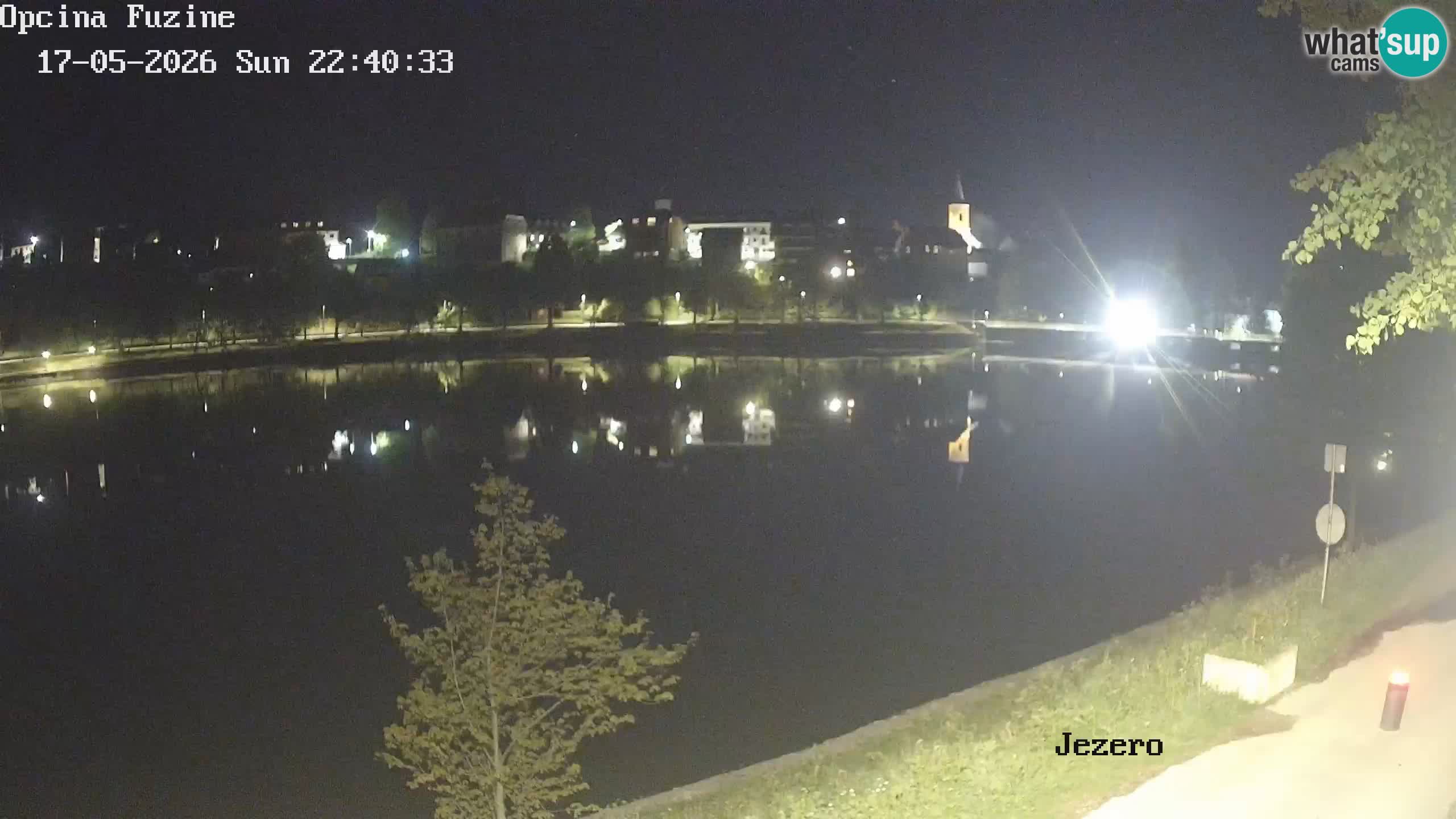 Lago Bajer livecam Bajersko Jezero Fužine