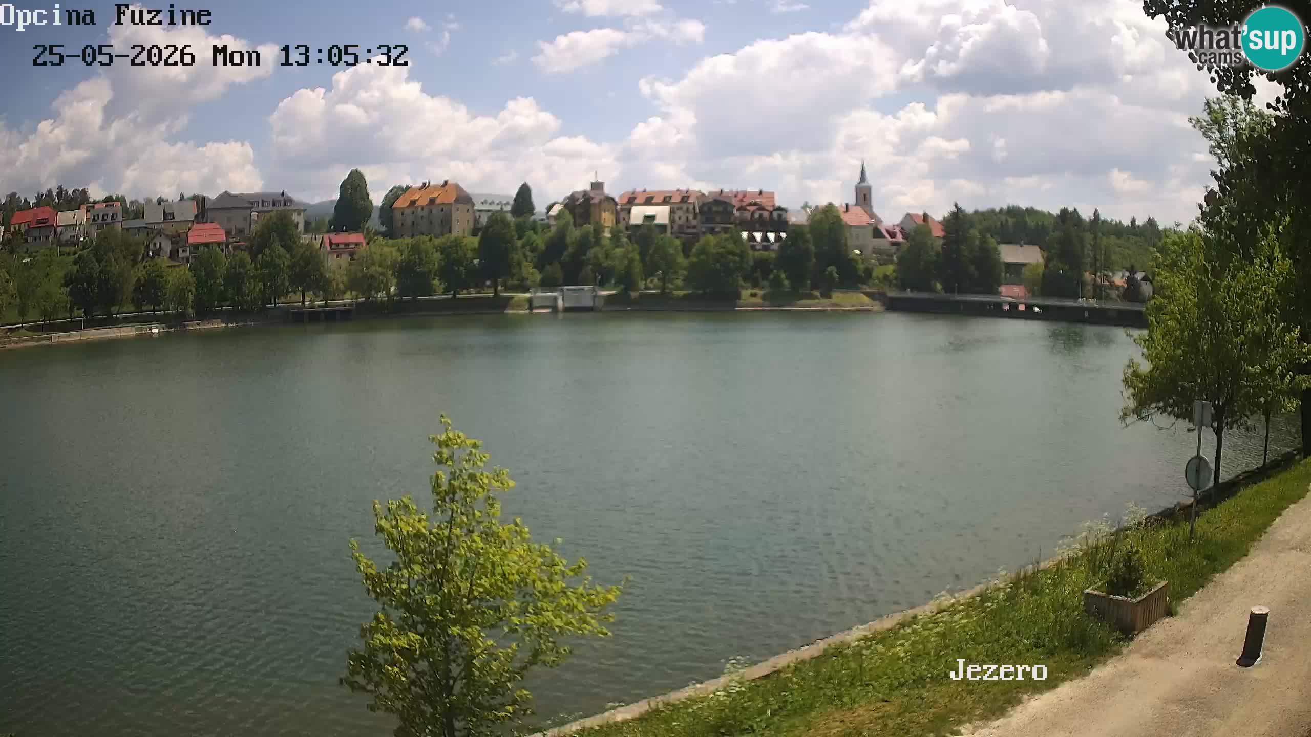 Lago Bajer livecam Bajersko Jezero Fužine