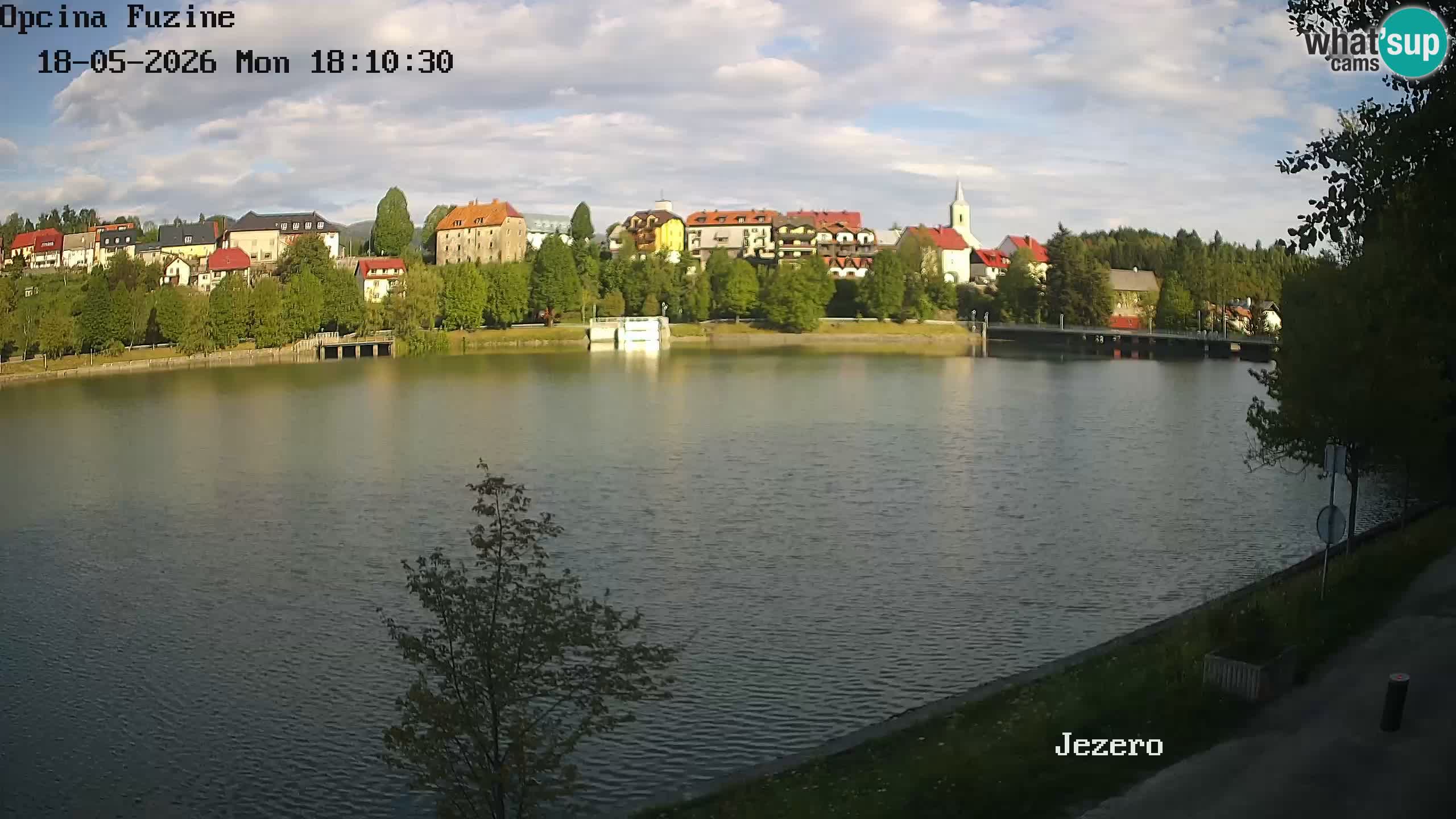 Bajersko Jezero camera en vivo lago Bajer Fužine