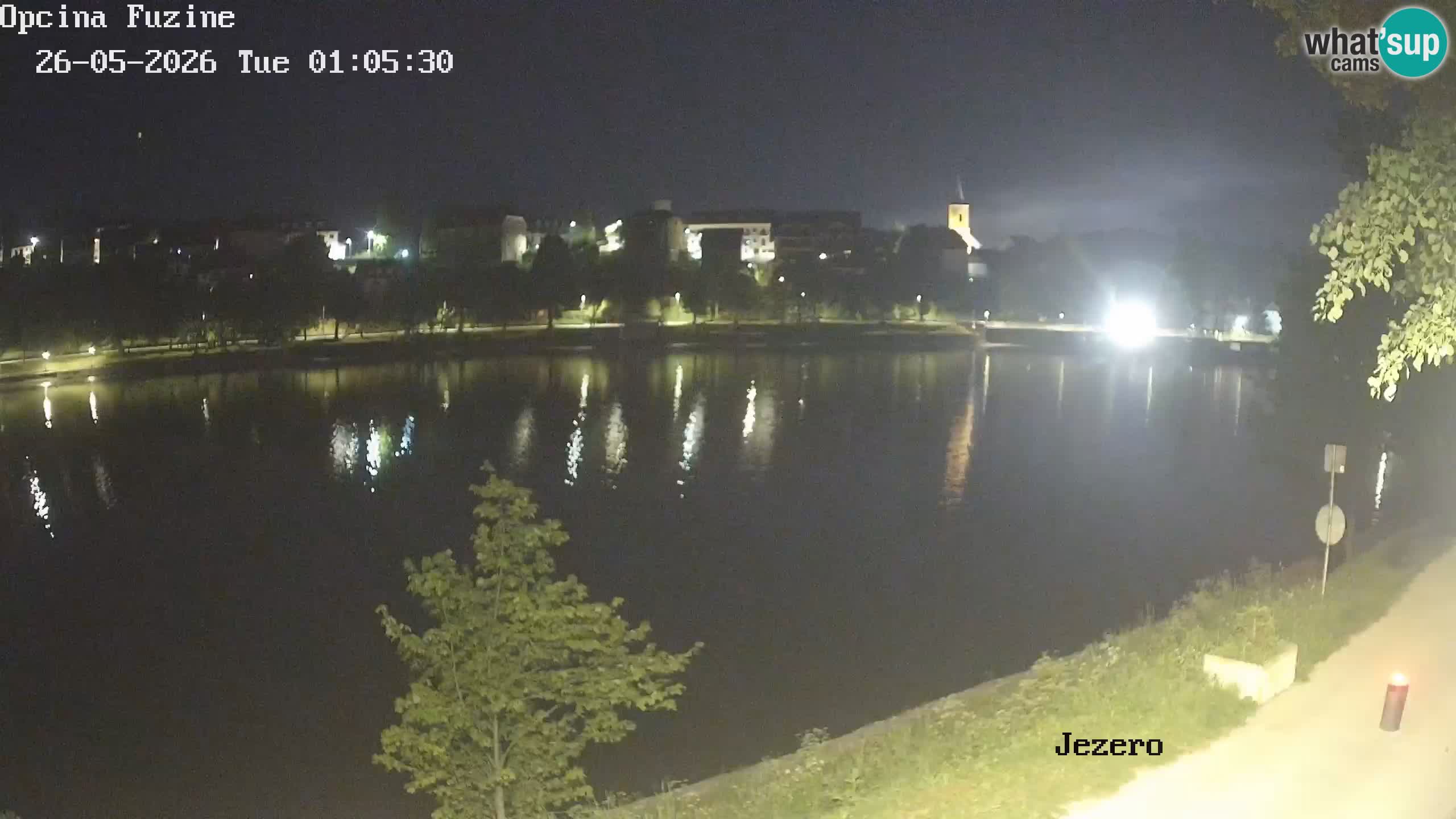 Lago Bajer livecam Bajersko Jezero Fužine