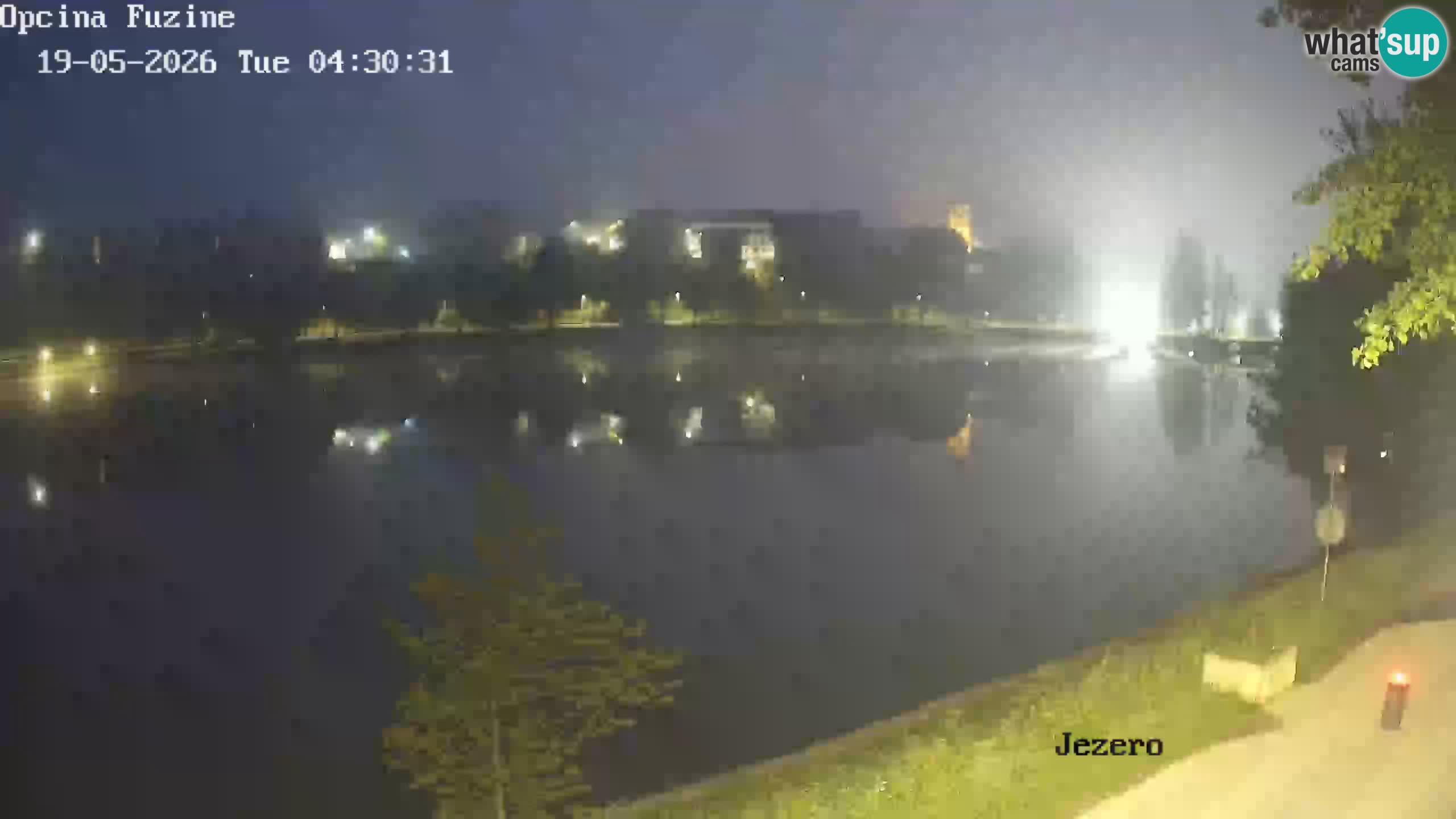 Lago Bajer livecam Bajersko Jezero Fužine
