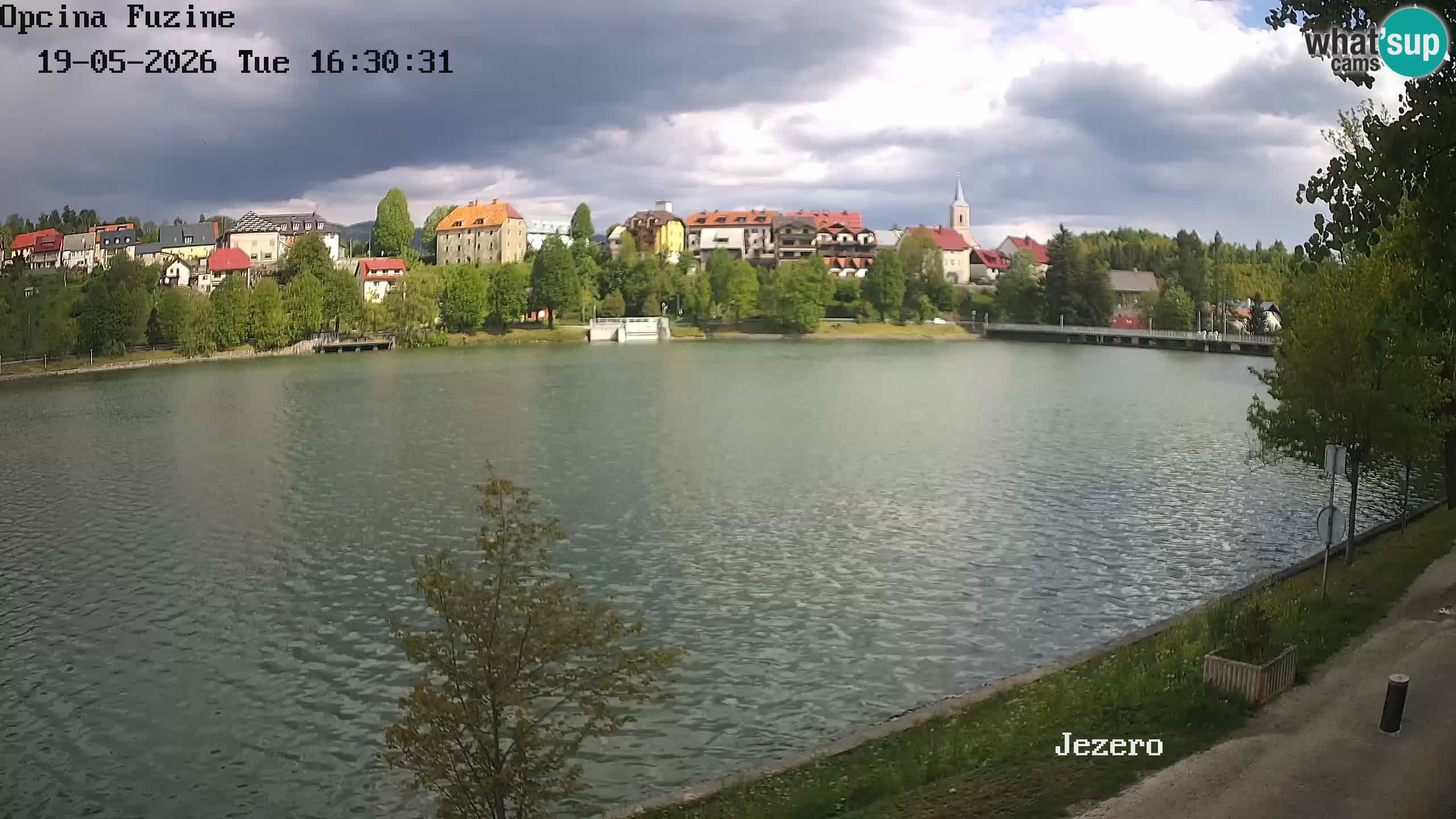 Lago Bajer livecam Bajersko Jezero Fužine