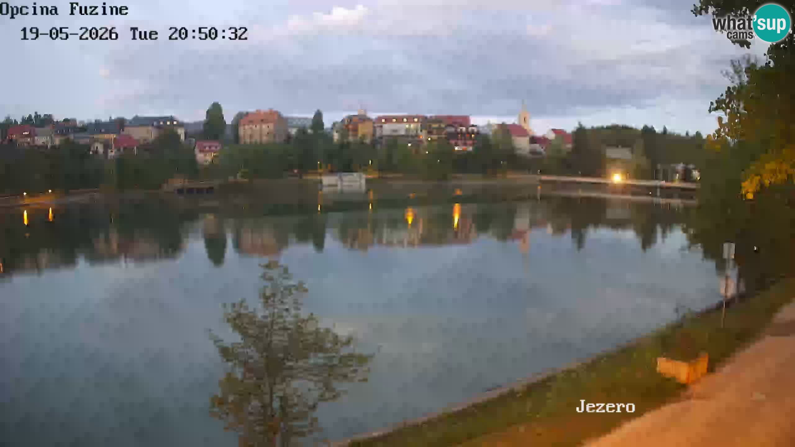 Bajersko Jezero camera en vivo lago Bajer Fužine