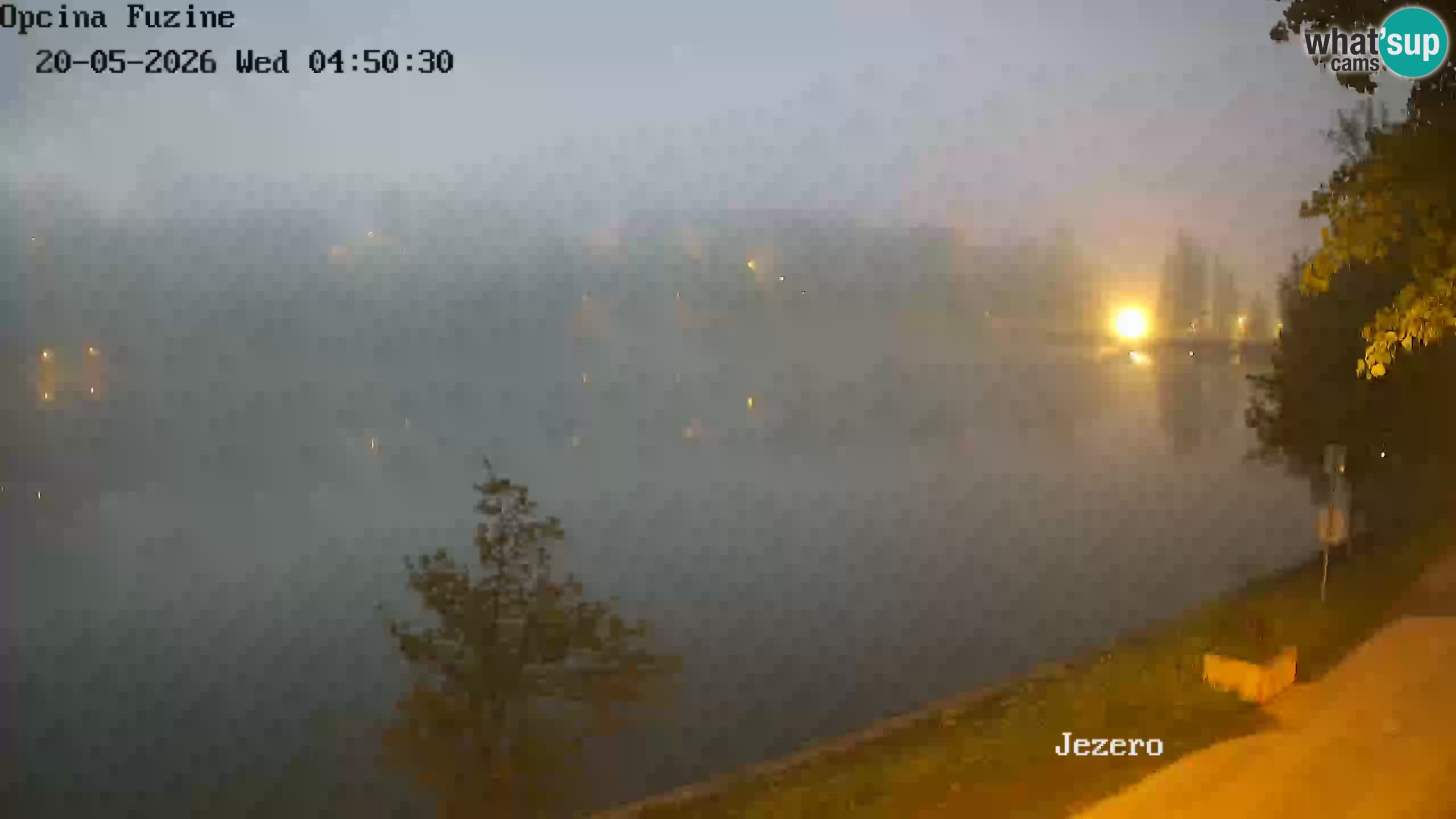 Bajersko Jezero camera en vivo lago Bajer Fužine