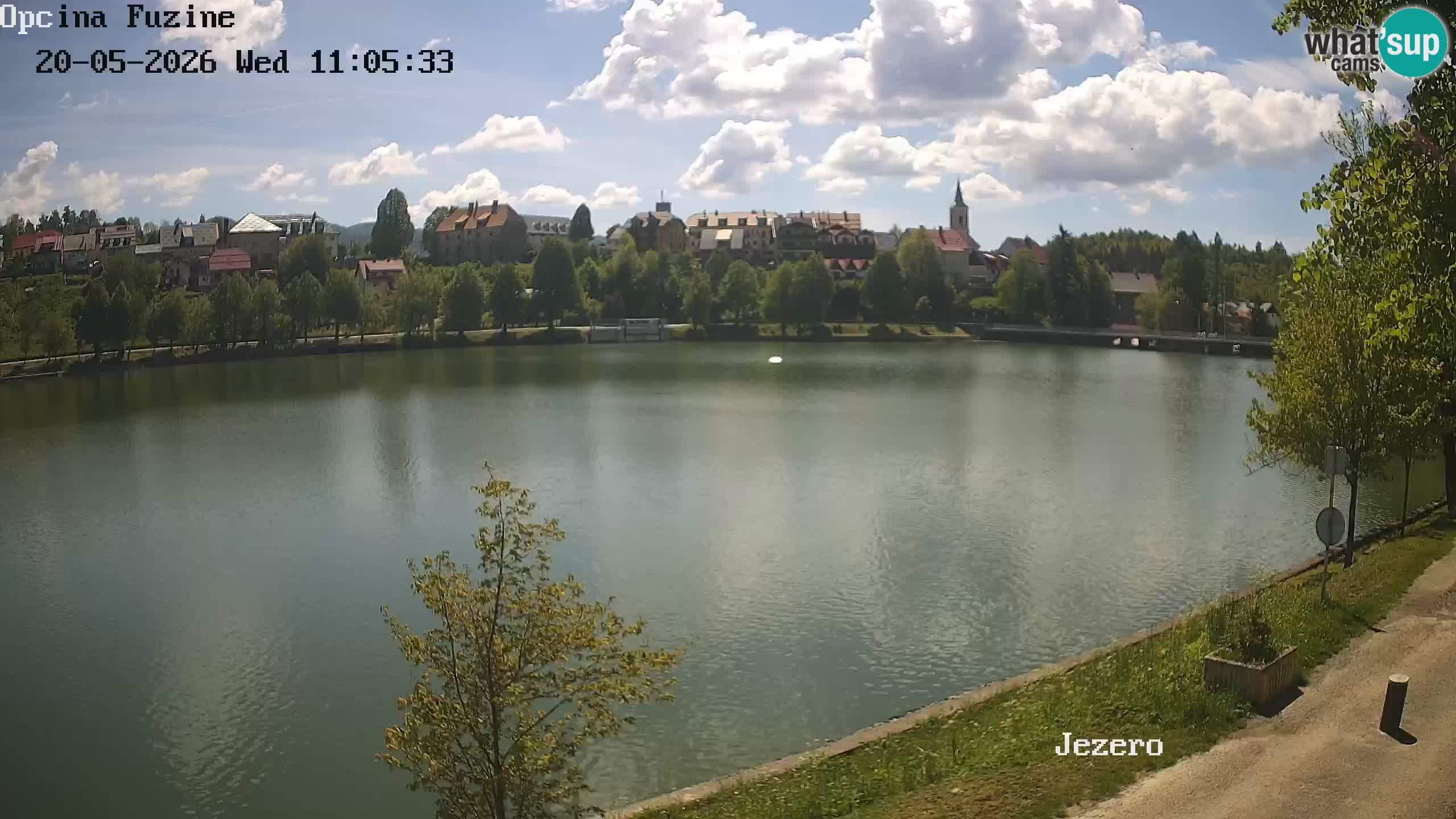 Bajersko Jezero camera en vivo lago Bajer Fužine