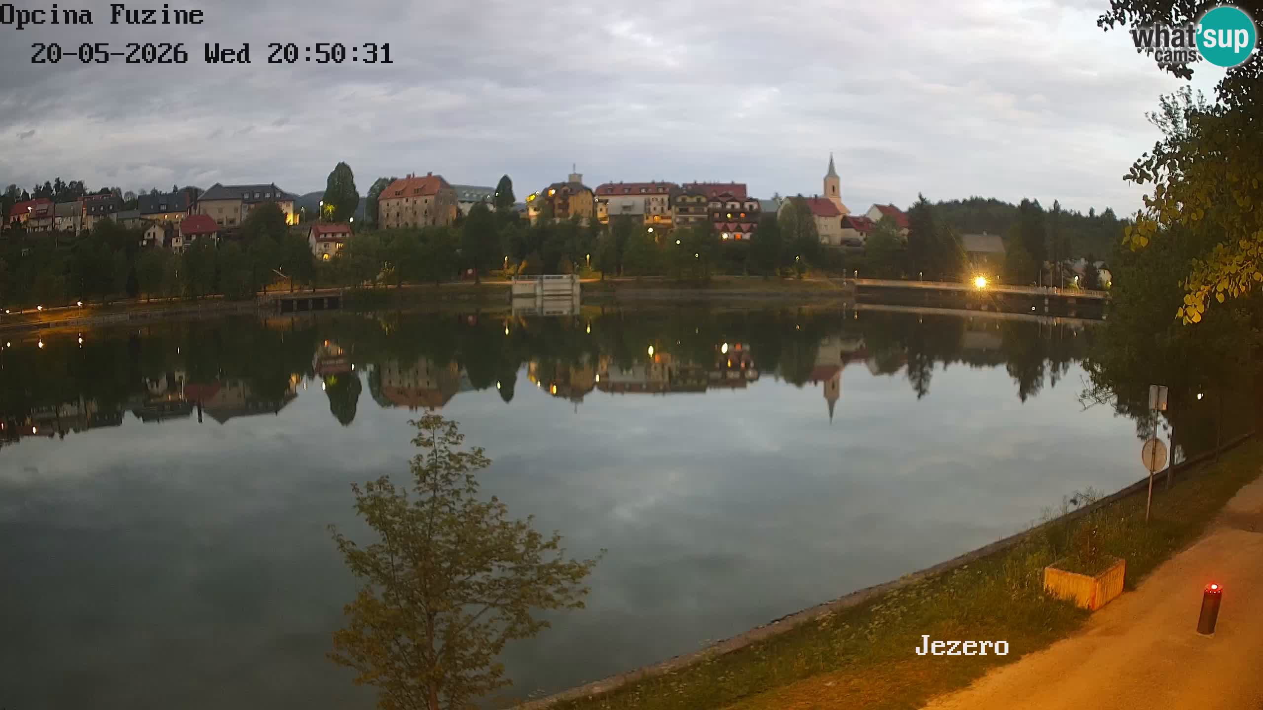 Bajersko Jezero camera en vivo lago Bajer Fužine
