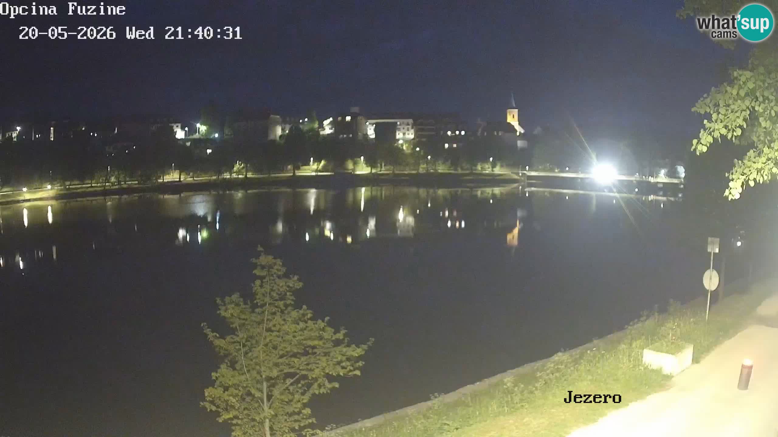 Lago Bajer livecam Bajersko Jezero Fužine